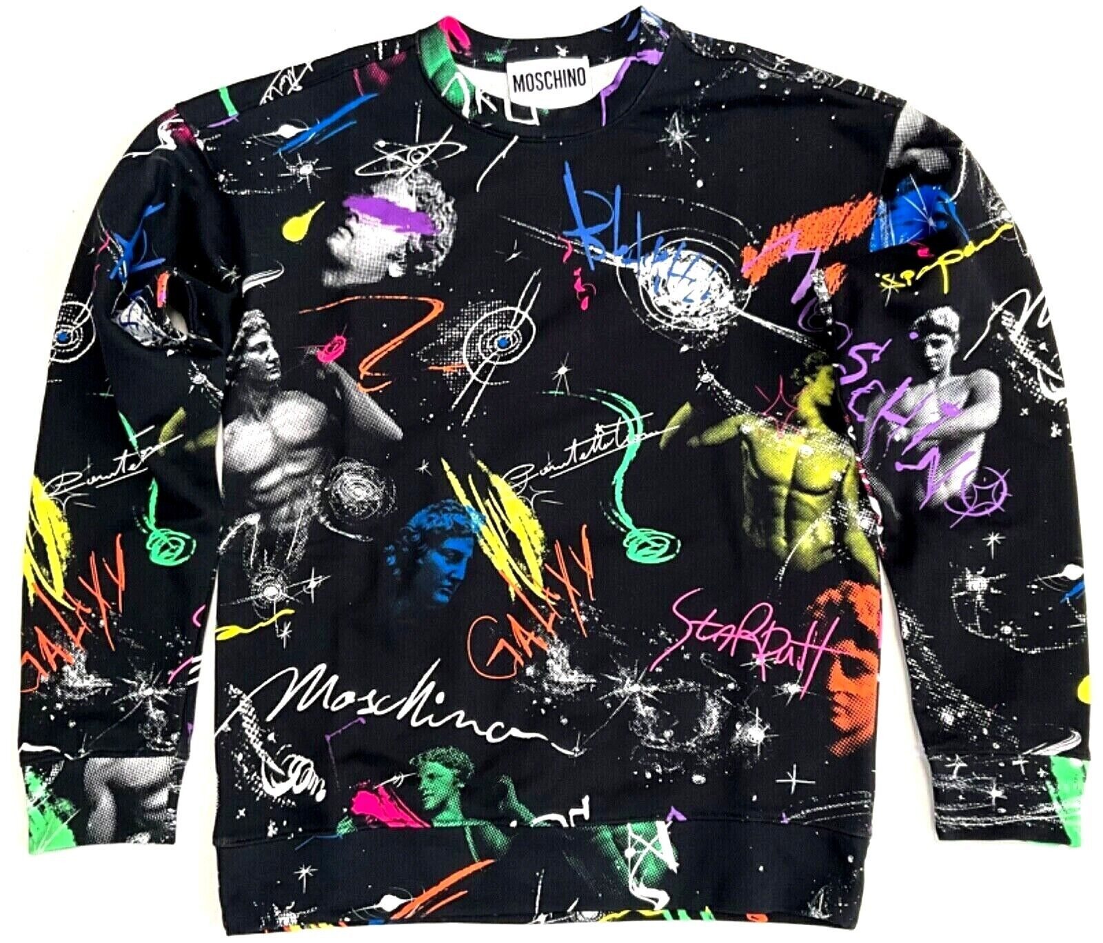 Moschino Rundhalspullover Moschino Herren Pullover, MOSCHINO COUTURE ! MILANO Mod: ZPA1709