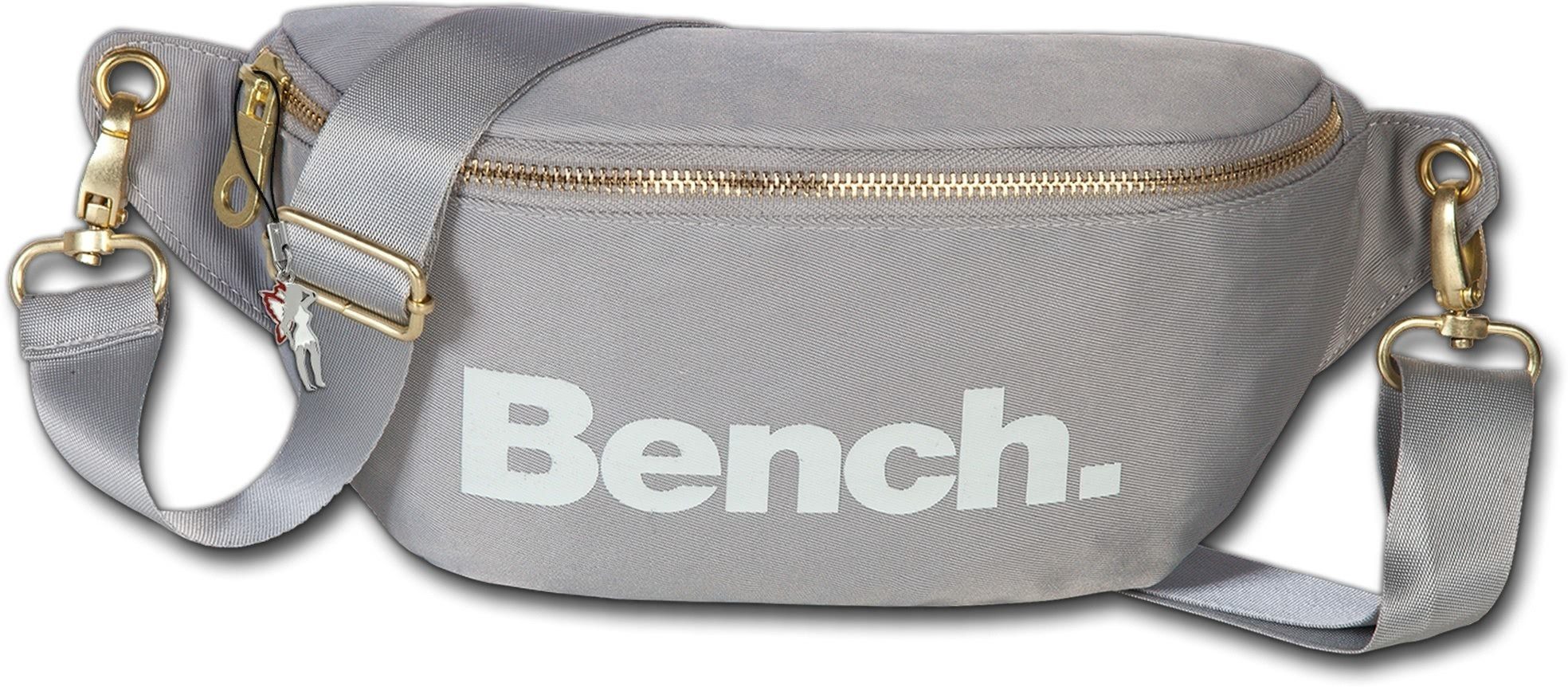 Bench. Gürteltasche »D2OTI303K Bench modische Gürteltasche grau«  (Gürteltasche), Jugend, Damen Tasche aus Nylon, Größe ca. 25cm in grau,  großes Logo online kaufen | OTTO