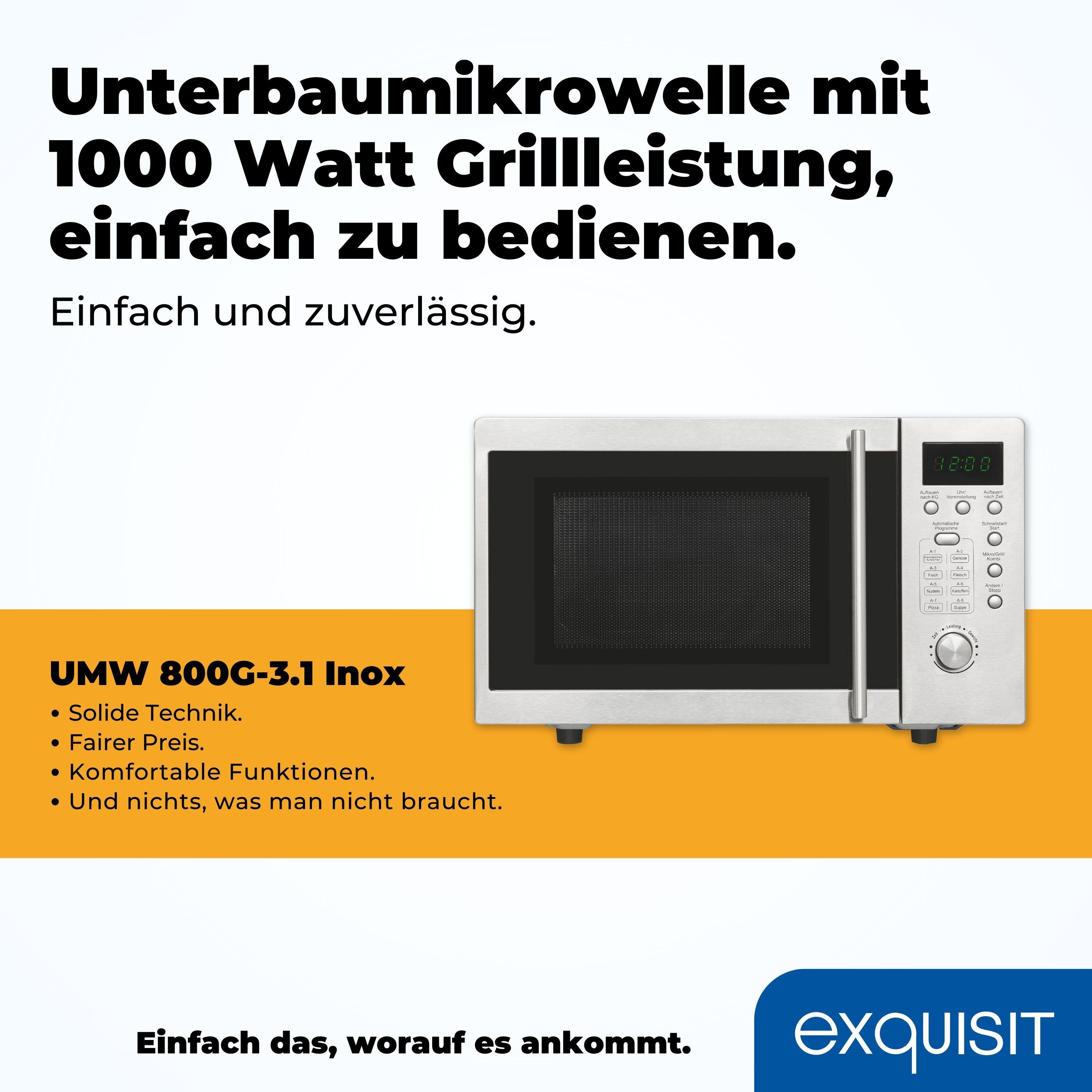 Exquisit UMW 800G-3.1 - Bild 2