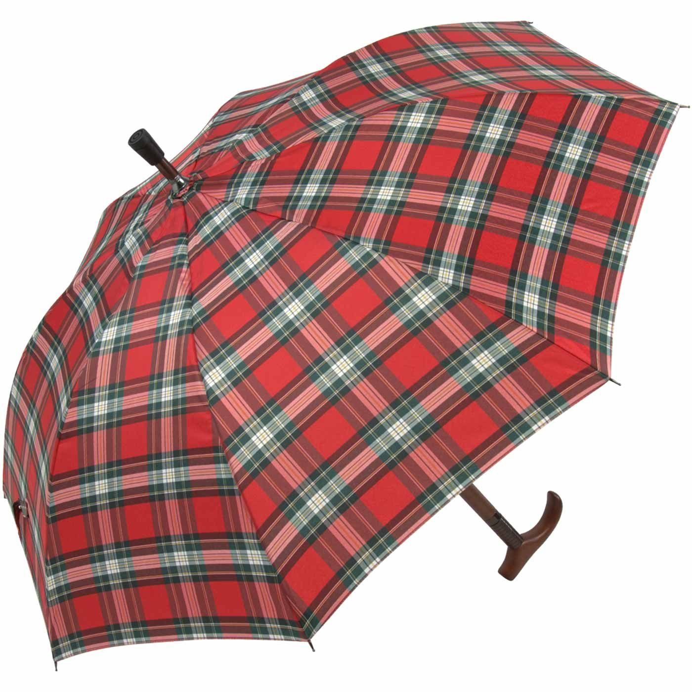 iX-brella Stockregenschirm Stützschirm Holzgriff höhenverstellbar sehr stab günstig online kaufen