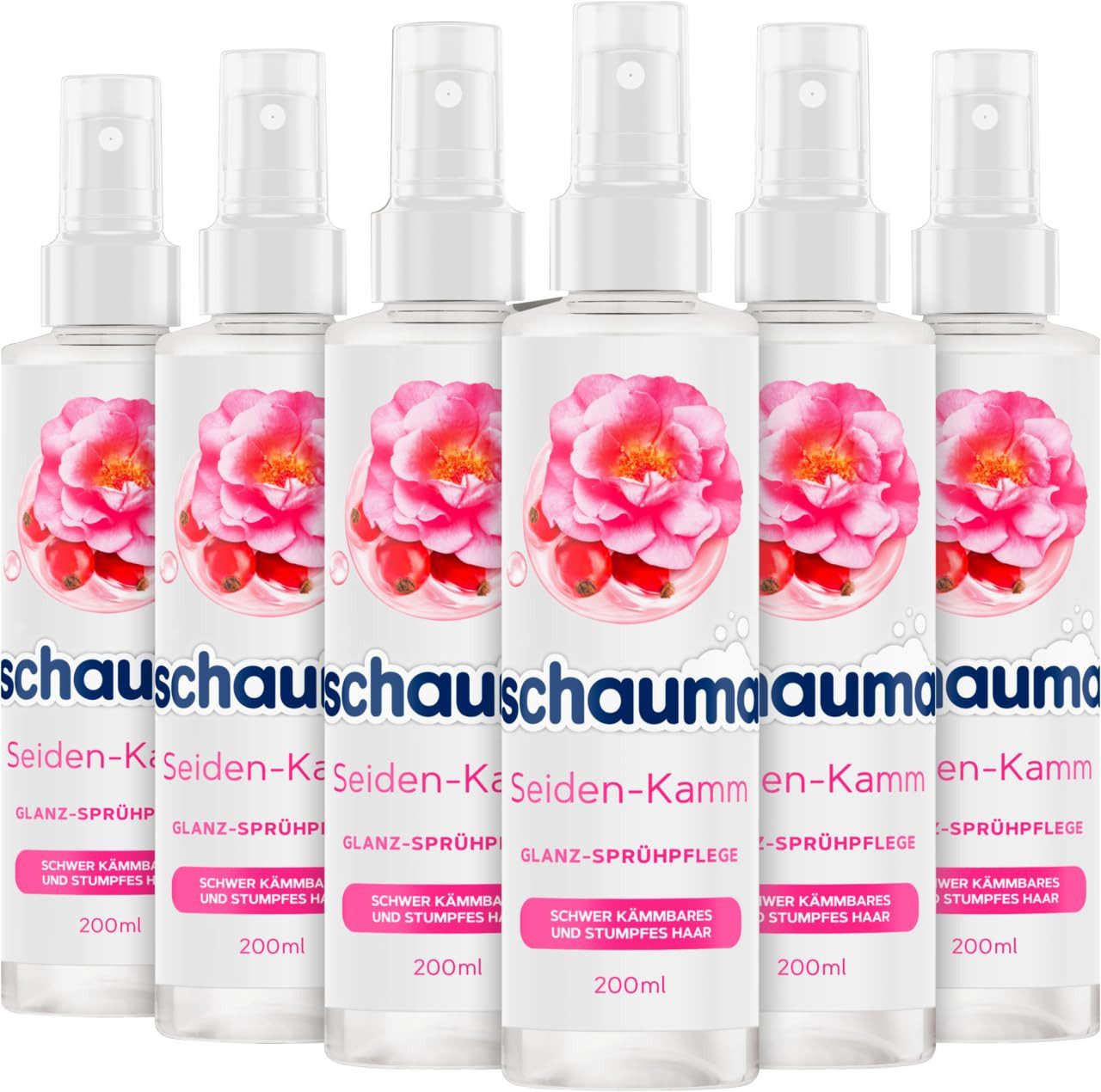 Haarspülung Sprühpflege Seidenkamm 200ml, 6x 200ml