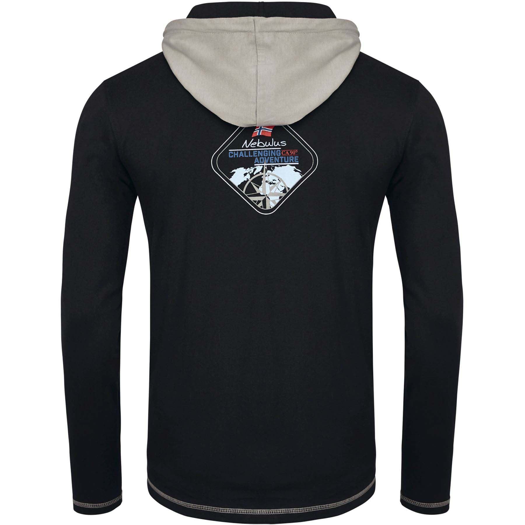 Nebulus Hoodie MADS, P1362 - Herren, schwarz, L