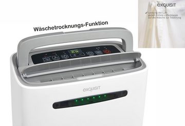 exquisit Luftentfeuchter LE 2055 wes, für 35 m³ Räume, Entfeuchtung 20 l/Tag, Tank 5,5 l