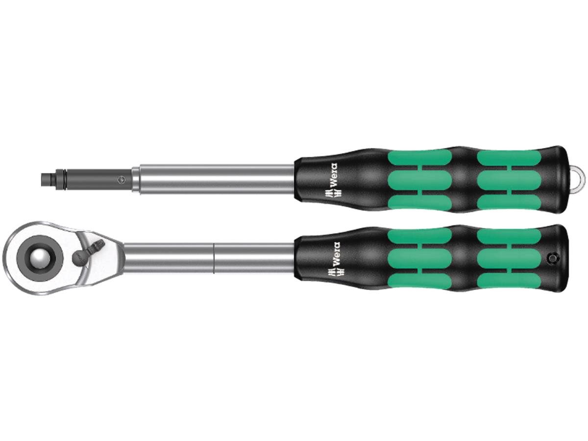 Wera Umschaltknarre Wera 8006 C Zyklop Hybrid, 5° Rückholwinkel, Feinverzahnung mit 72 Zähnen