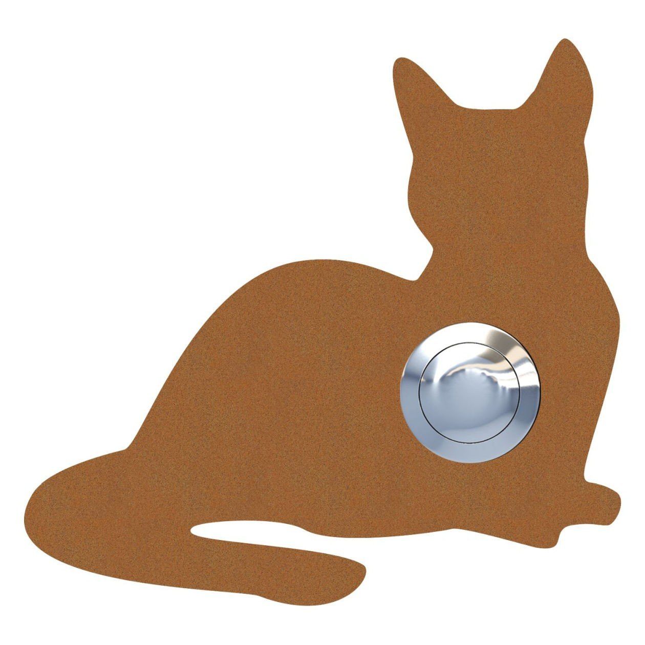 Rost Briefkasten Bravios Katze Klingeltaster ''Kitty''