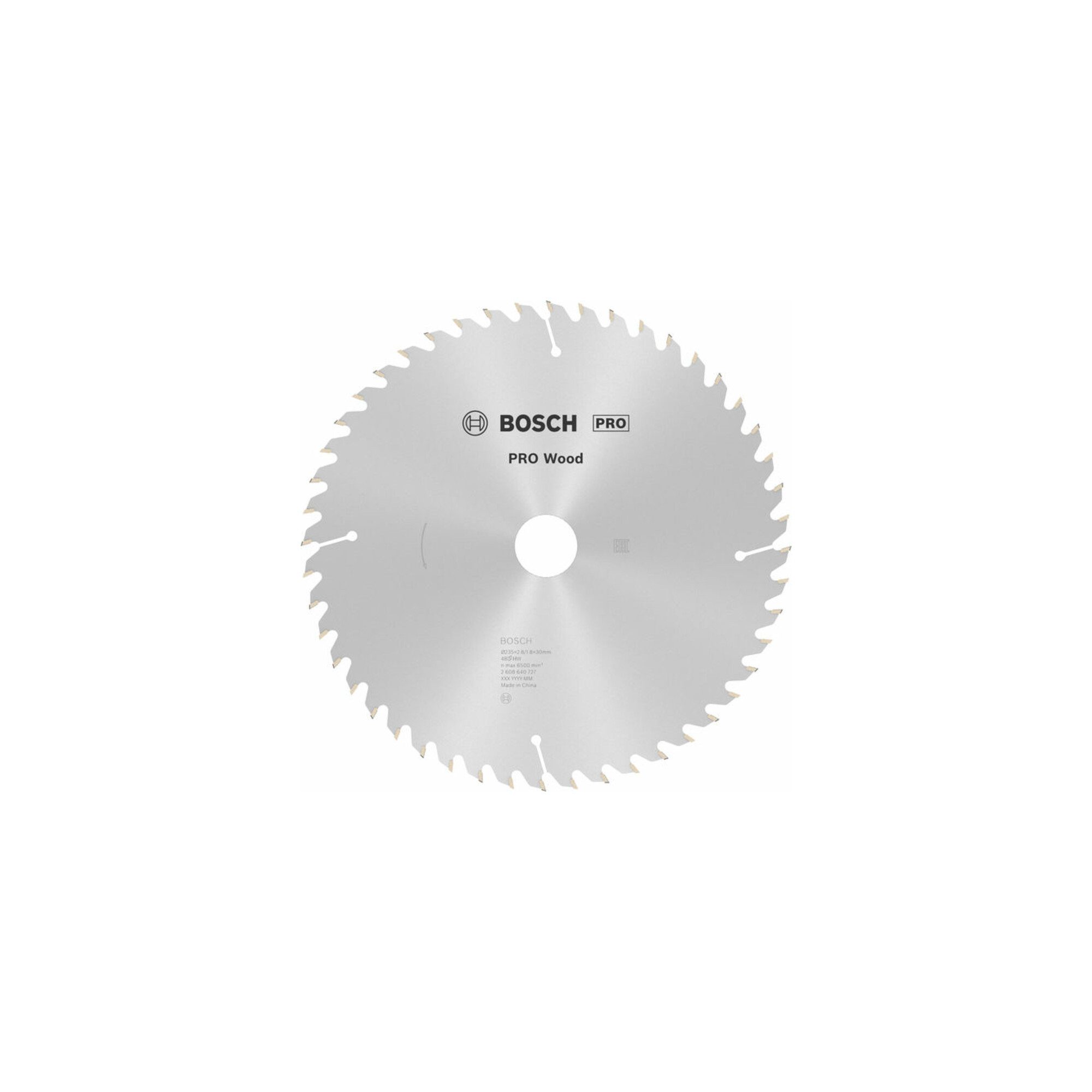 Bosch Professional Kreissägeblatt Bosch Kreissägeblatt Optiline Wood für Handkreissägen 235 x 30/25 x 2