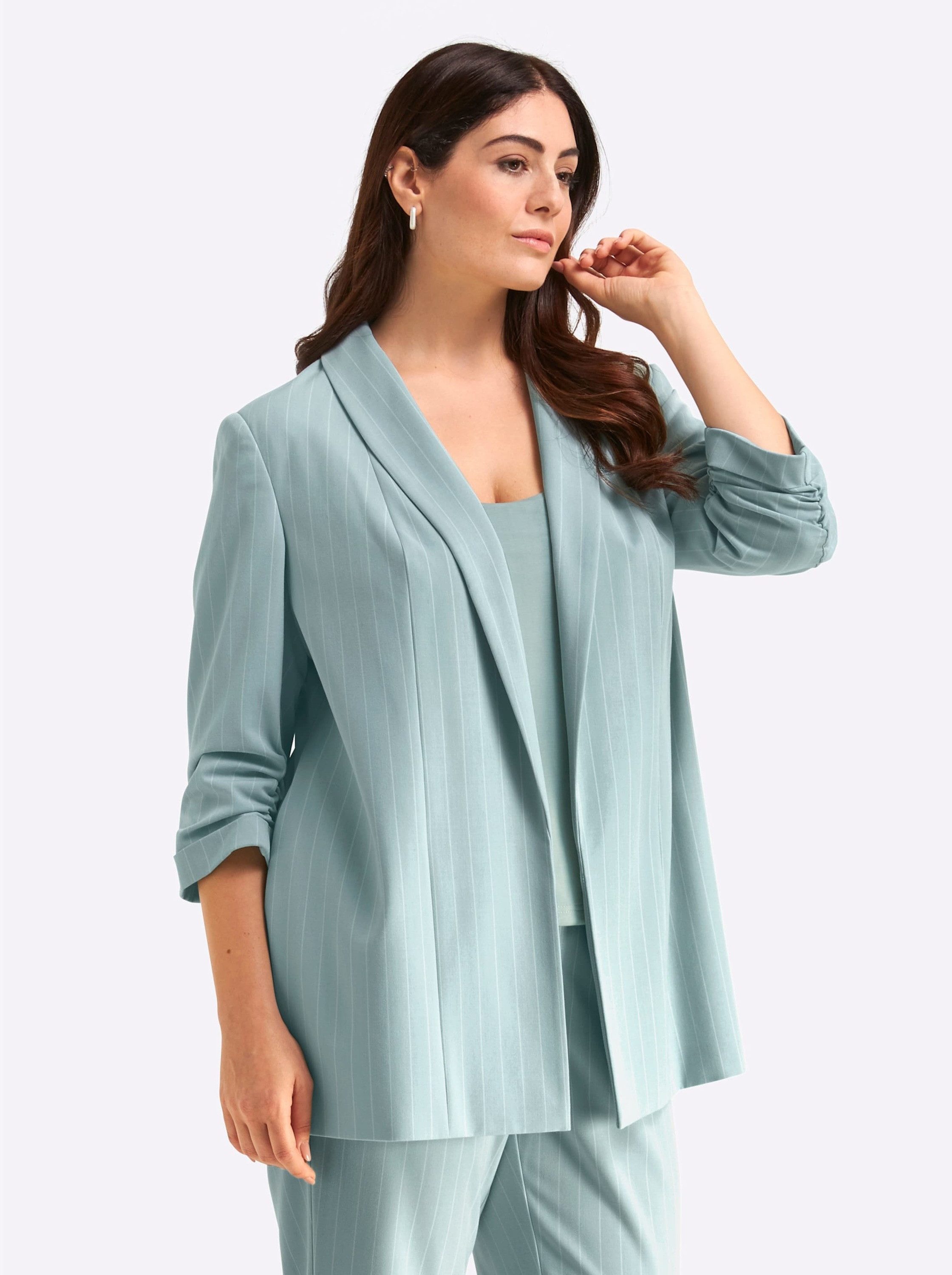 Sheego Blusenblazer Blazer 3/4-Arm