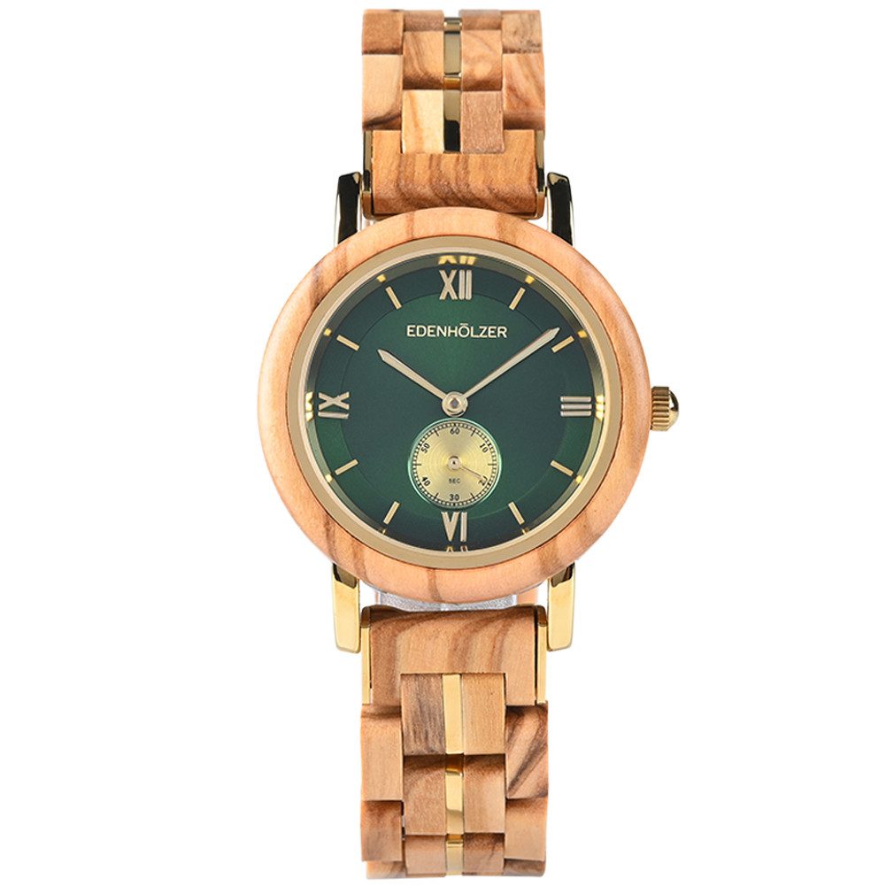 Edenhölzer Quarzuhr Carriacou