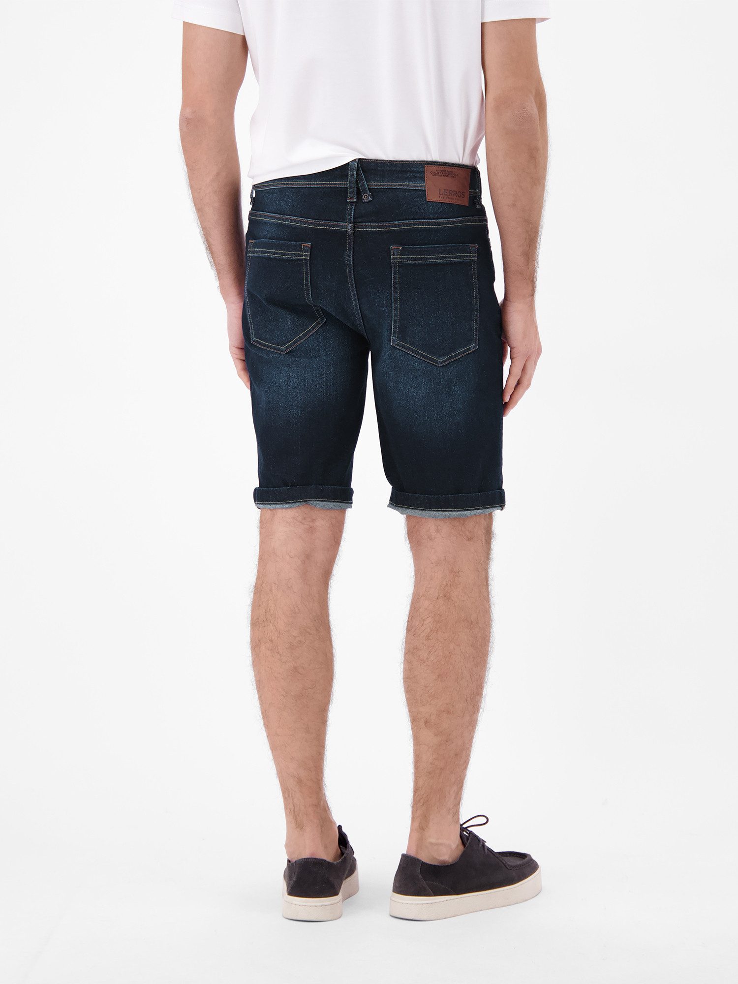 LERROS Shorts Denim Bermuda aus flexiblem Baumwollmischgewebe