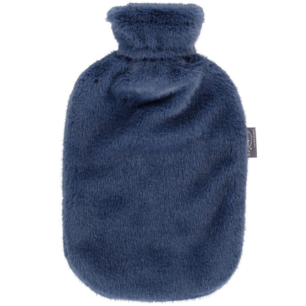 Fashy Wärmflasche Fashy Wärmflasche mit Flauschbezug in Marmor-Optik