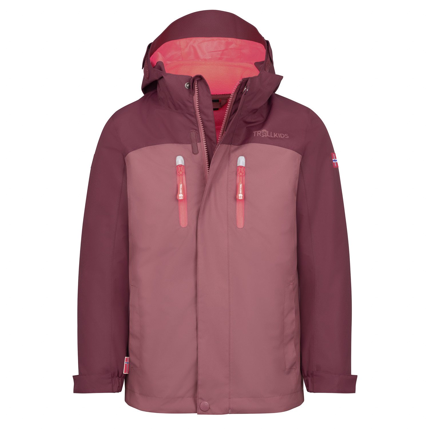 TROLLKIDS 3-in-1-Funktionsjacke Girls Bryggen 3in1 Jacket