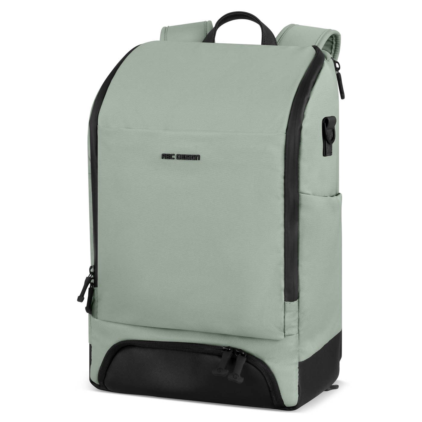 ABC Design Wickeltasche Wickelrucksack Active, Modell 2025, Farbe Pine