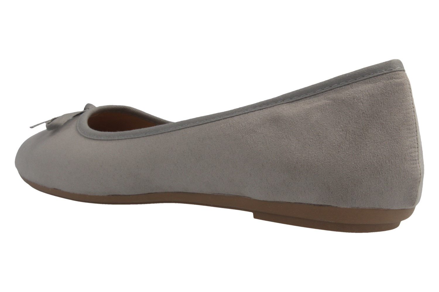 Fitters Footwear 2.589601 Helen Lt. Grey MF Ballerina