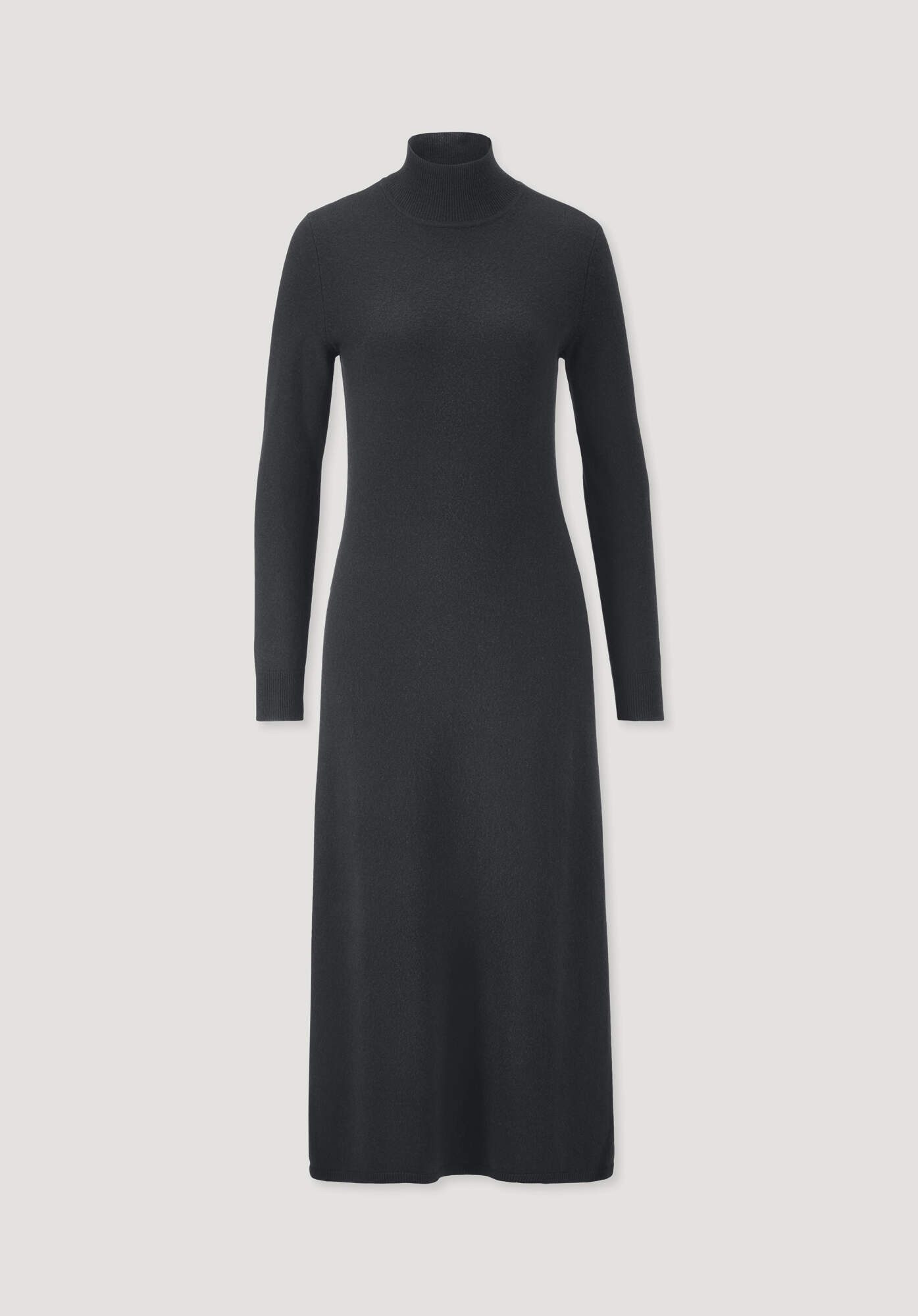 Hessnatur Strickkleid Regular aus Bio-Schurwolle mit Kaschmir (1-tlg)