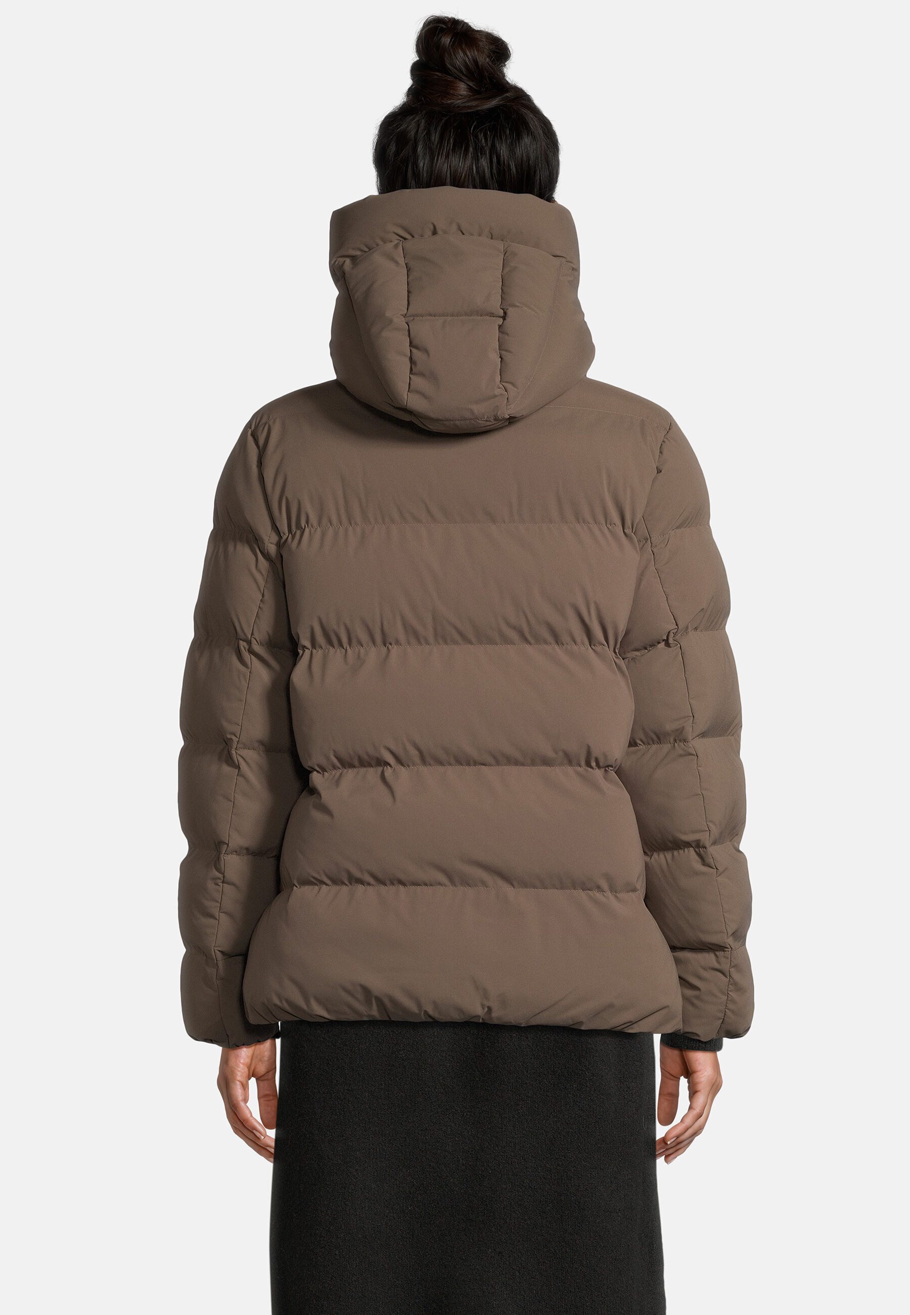 No.1 COMO Winterjacke LINDA (1-St) mit Kapuze