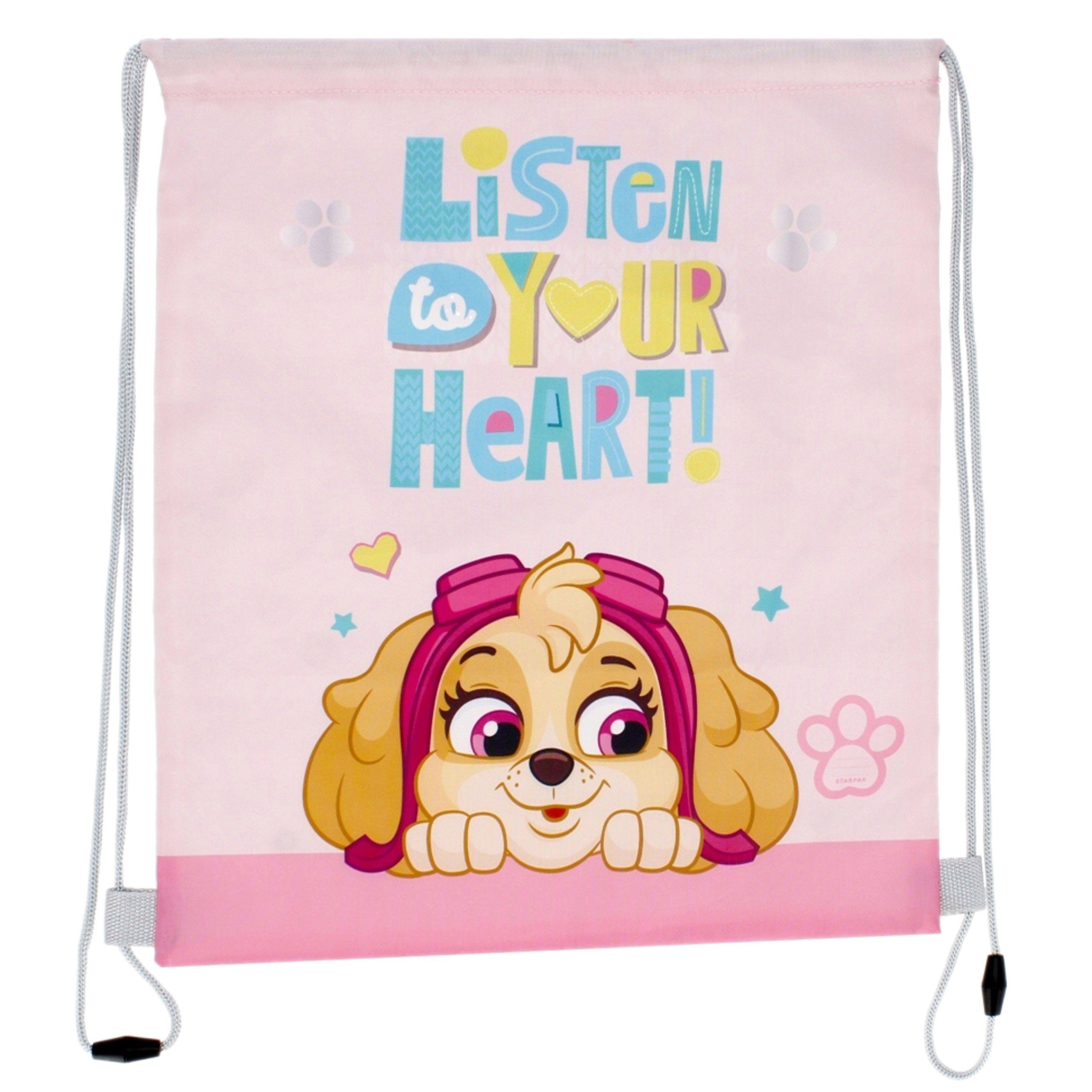 PAW PATROL Turnbeutel Paw Patrol Skye Turnbeutel, hellrosa