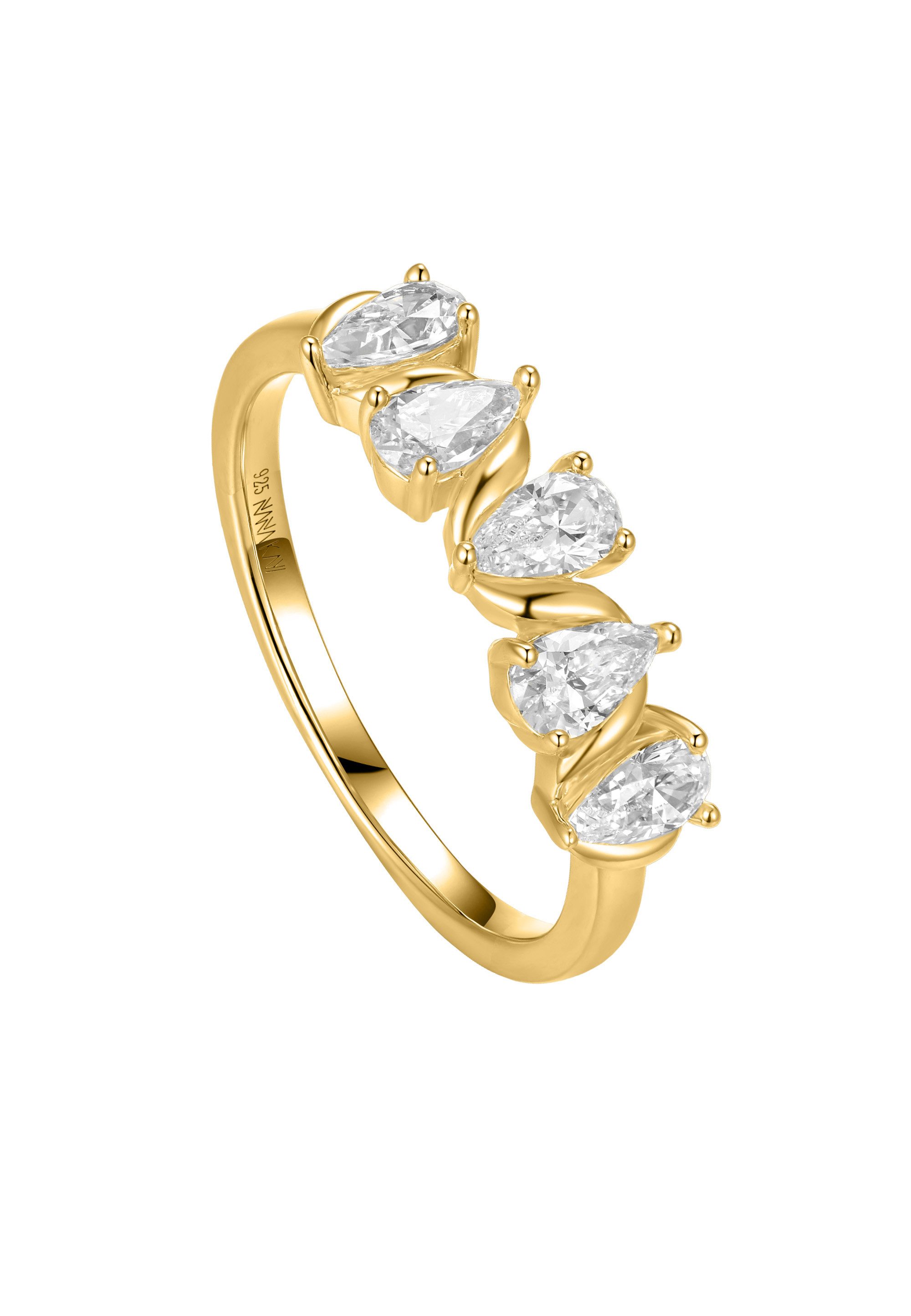 NANA KAY Fingerring Sparkly Couture, mit wunderbarem Steinbesatz