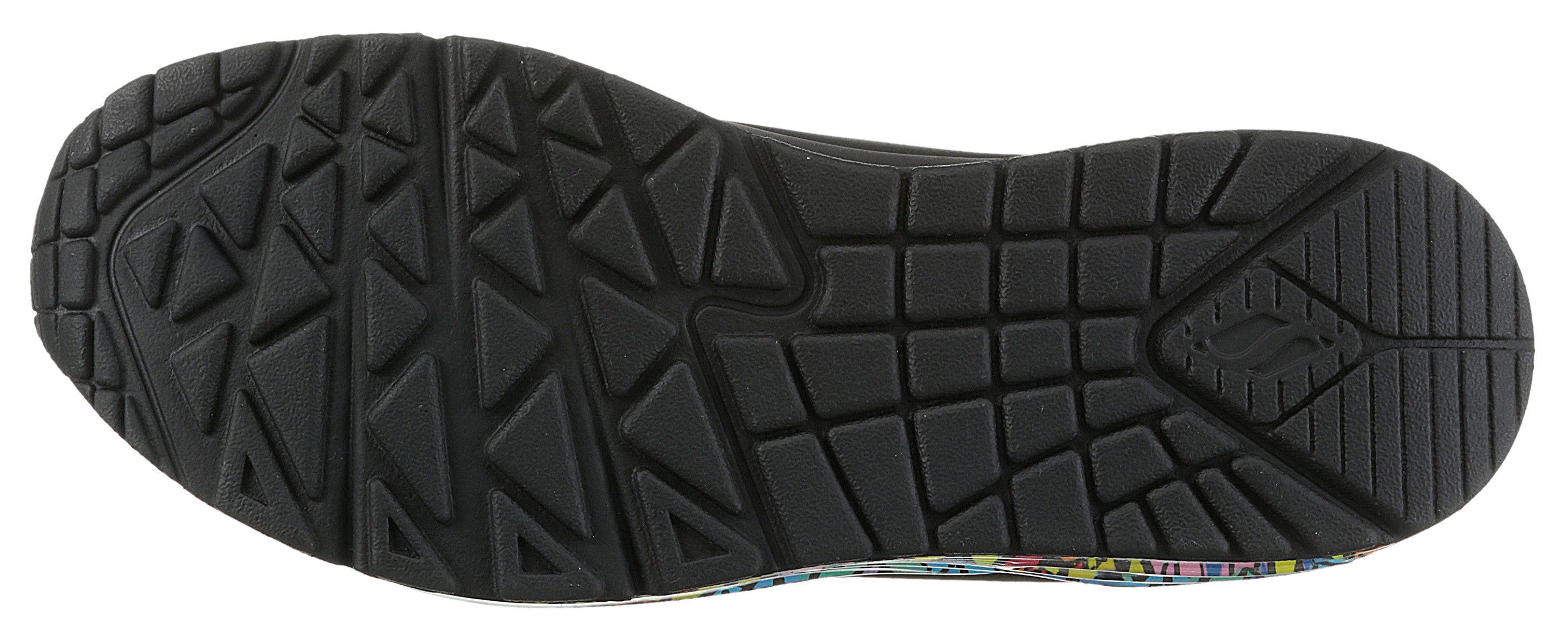 Skechers UNO Sneaker Plateausneaker, Schnürschuh mit Keilabsatz
