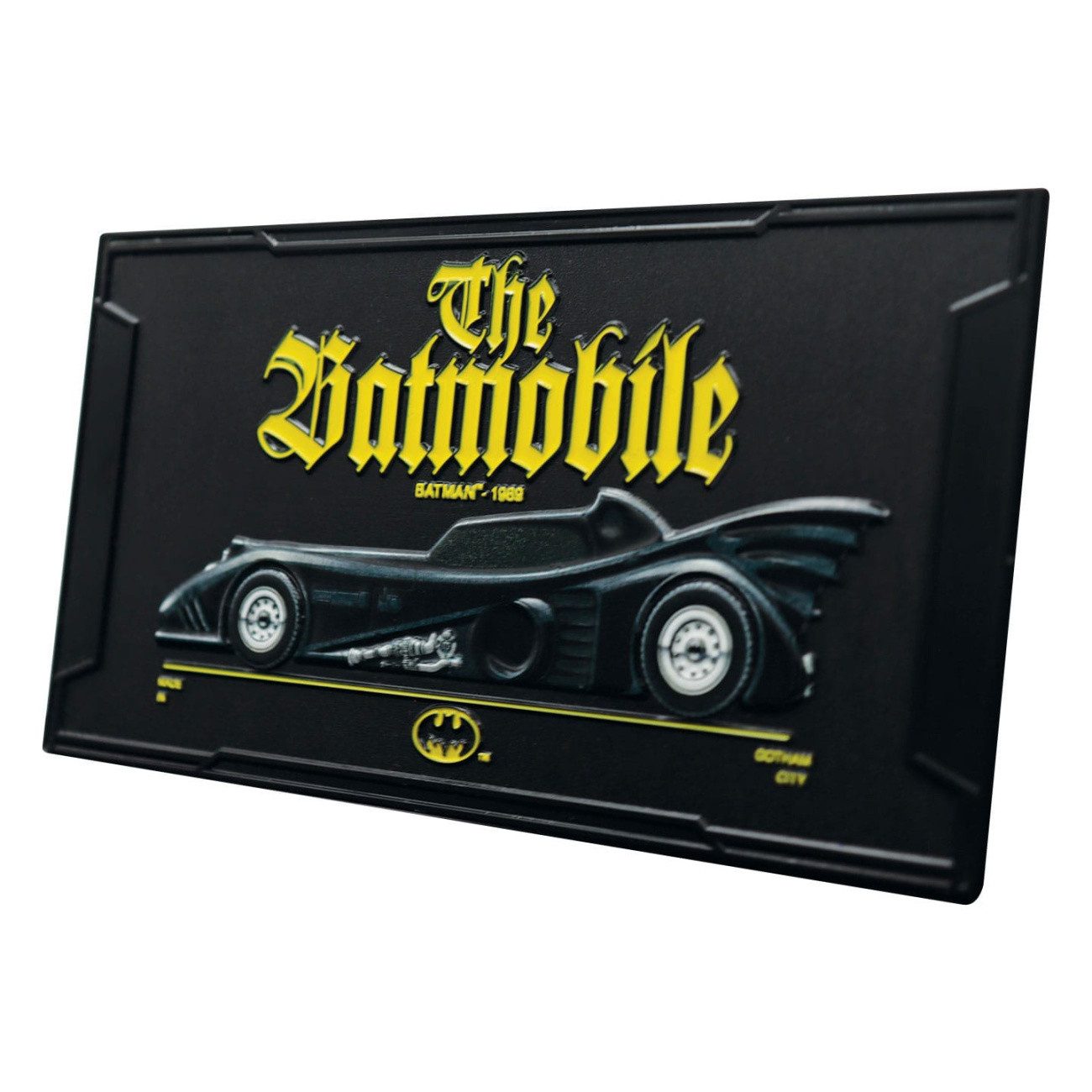 Fanattik Sammelkarte DC Comics Metallbarren Batman Batmobile XL Limited Edition