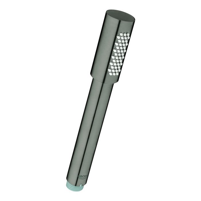 Grohe Handbrause Sena Aqua Stick mit EcoJoy 6 6 l 1 Strahlart - Hard Graphite gebürstet