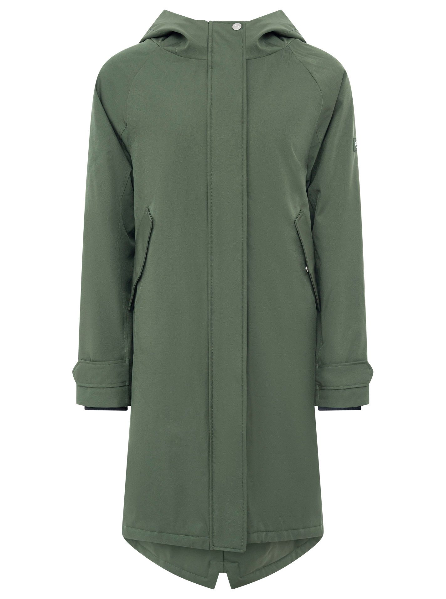 Zwillingsherz Parka "Keep Smiling" Druckknöpfe, Kapuze, Reißverschluss, Sei günstig online kaufen