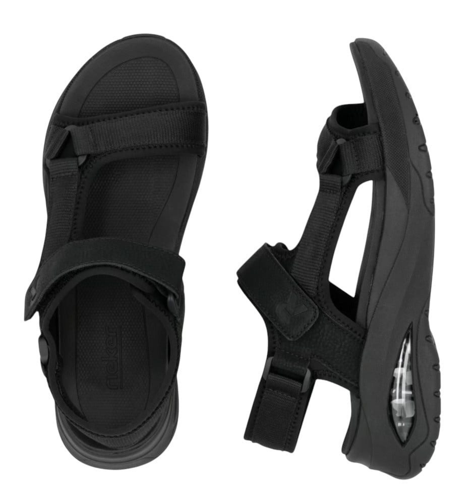 Rieker W3151 schwarz Damen Sandale günstig online kaufen