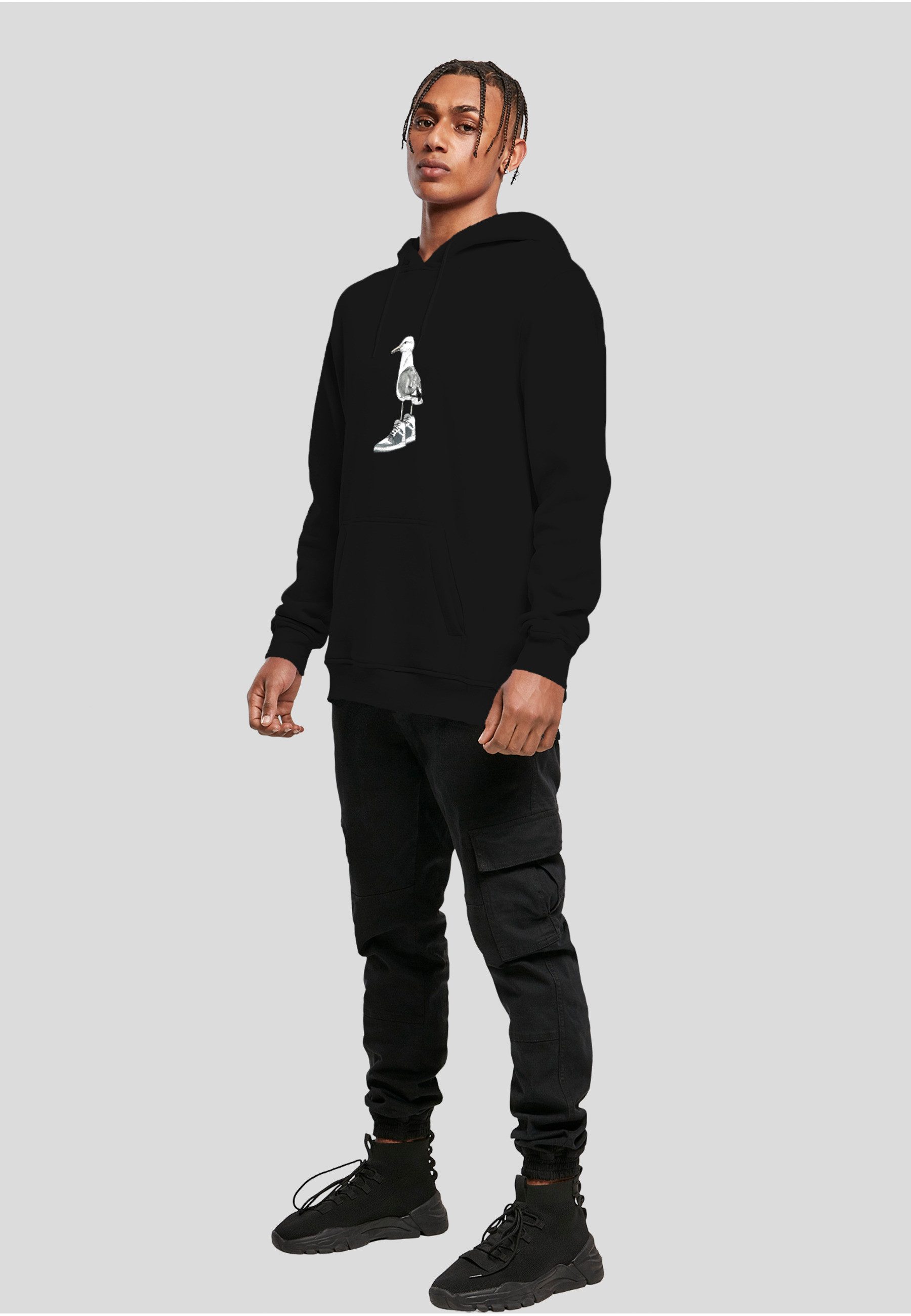 MisterTee Kapuzenpullover MisterTee Herren Seagull Sneakers Hoody (1-tlg)