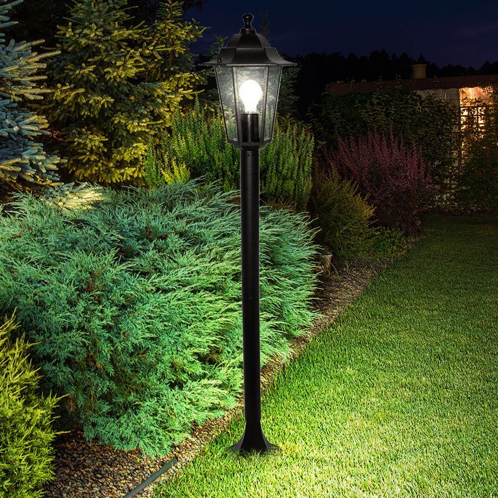 smartwares Außen-Stehlampe, Garten Steh Leuchte ALU Laterne Terrassen Beleuchtung  Hof Stand Lampe schwarz Smartwares 20.000.32 online kaufen | OTTO