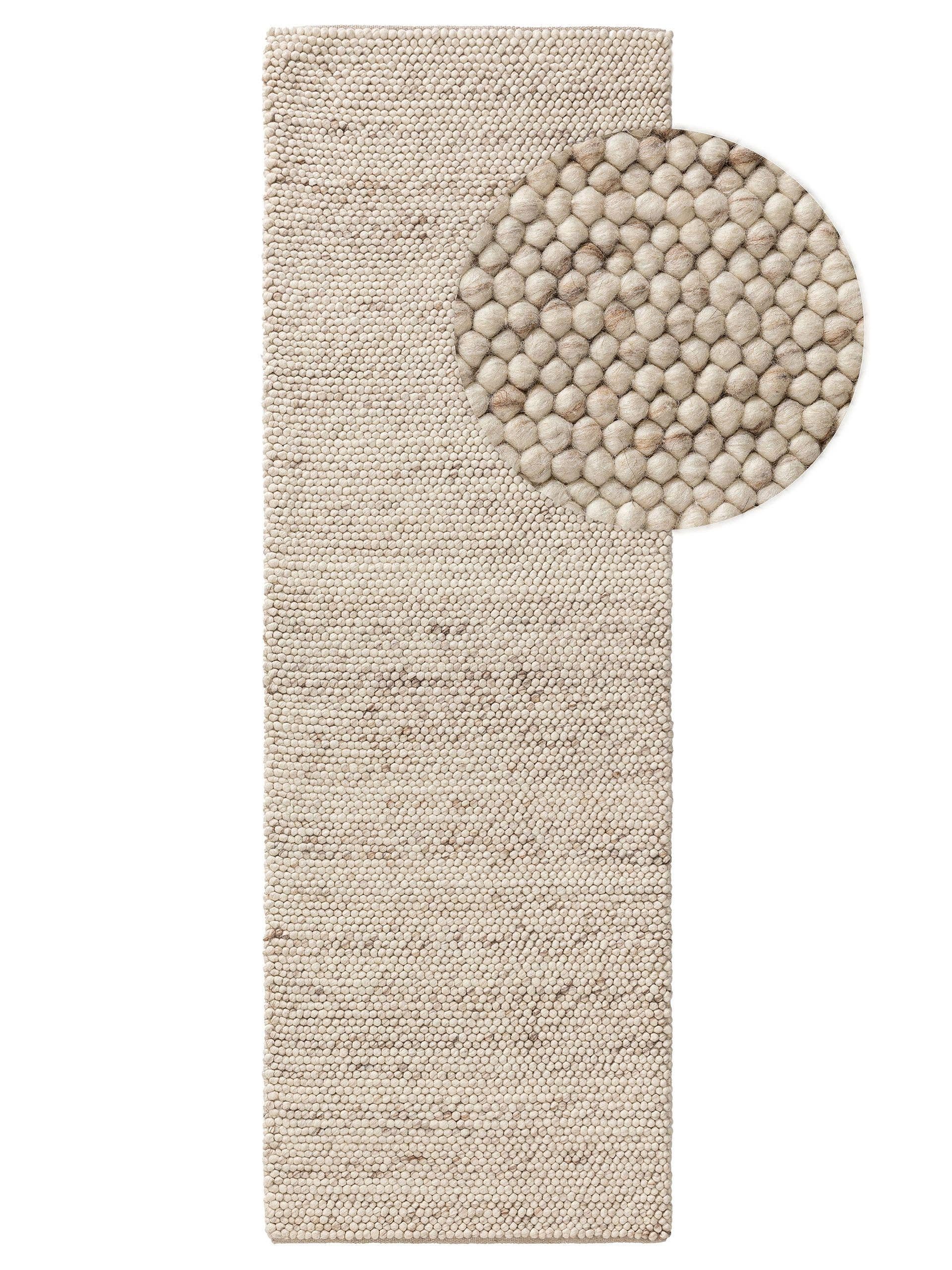 benuta Wollteppich Beads, rechteckig, Höhe: 11 mm, Kunstfaser, Berber, Ethn günstig online kaufen