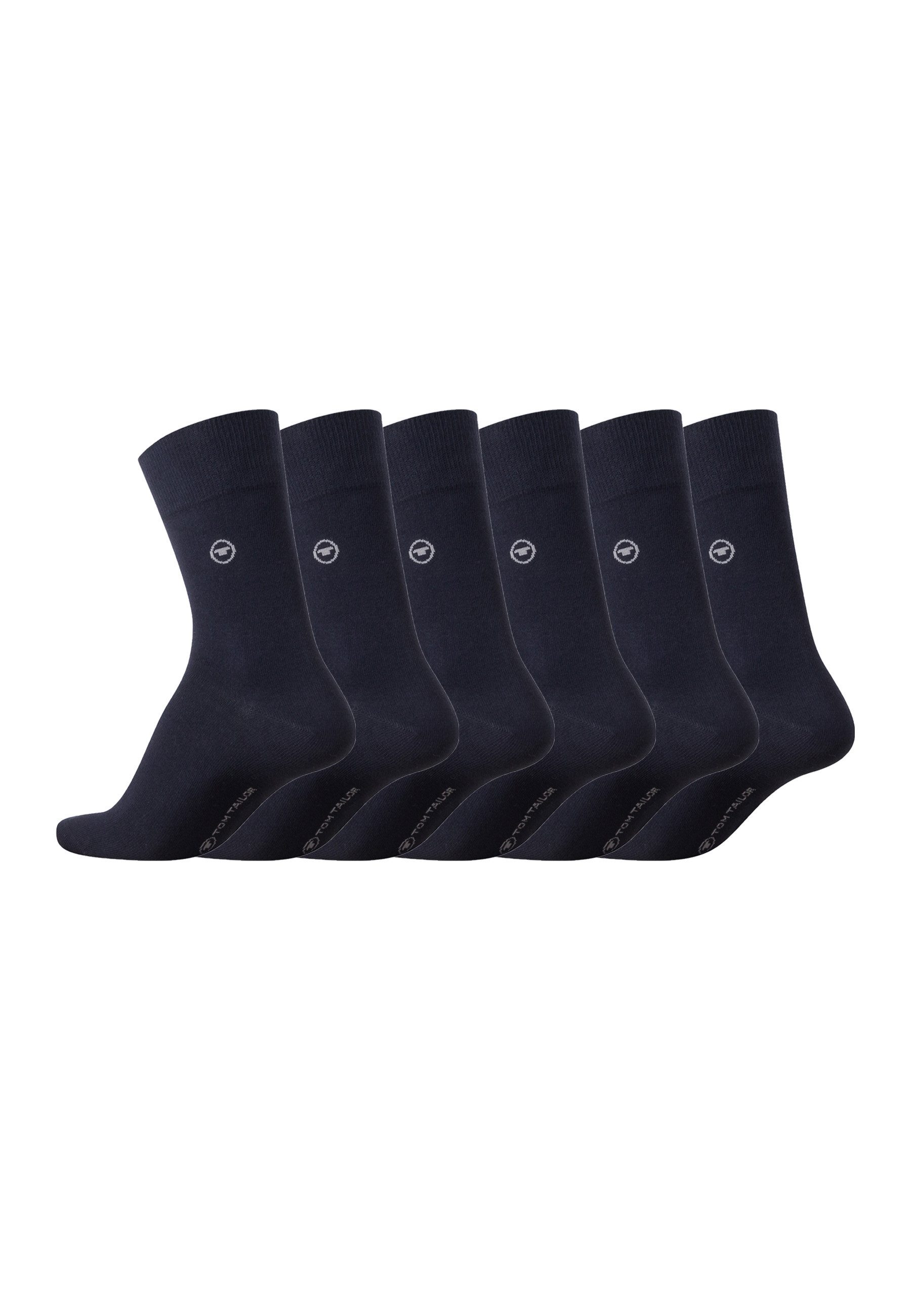 TOM TAILOR Socken Tom Tailor Herrensocken 6er Pack mehrfarbig Tom Tailor Herrensocken 6er Pack mehrfarbig