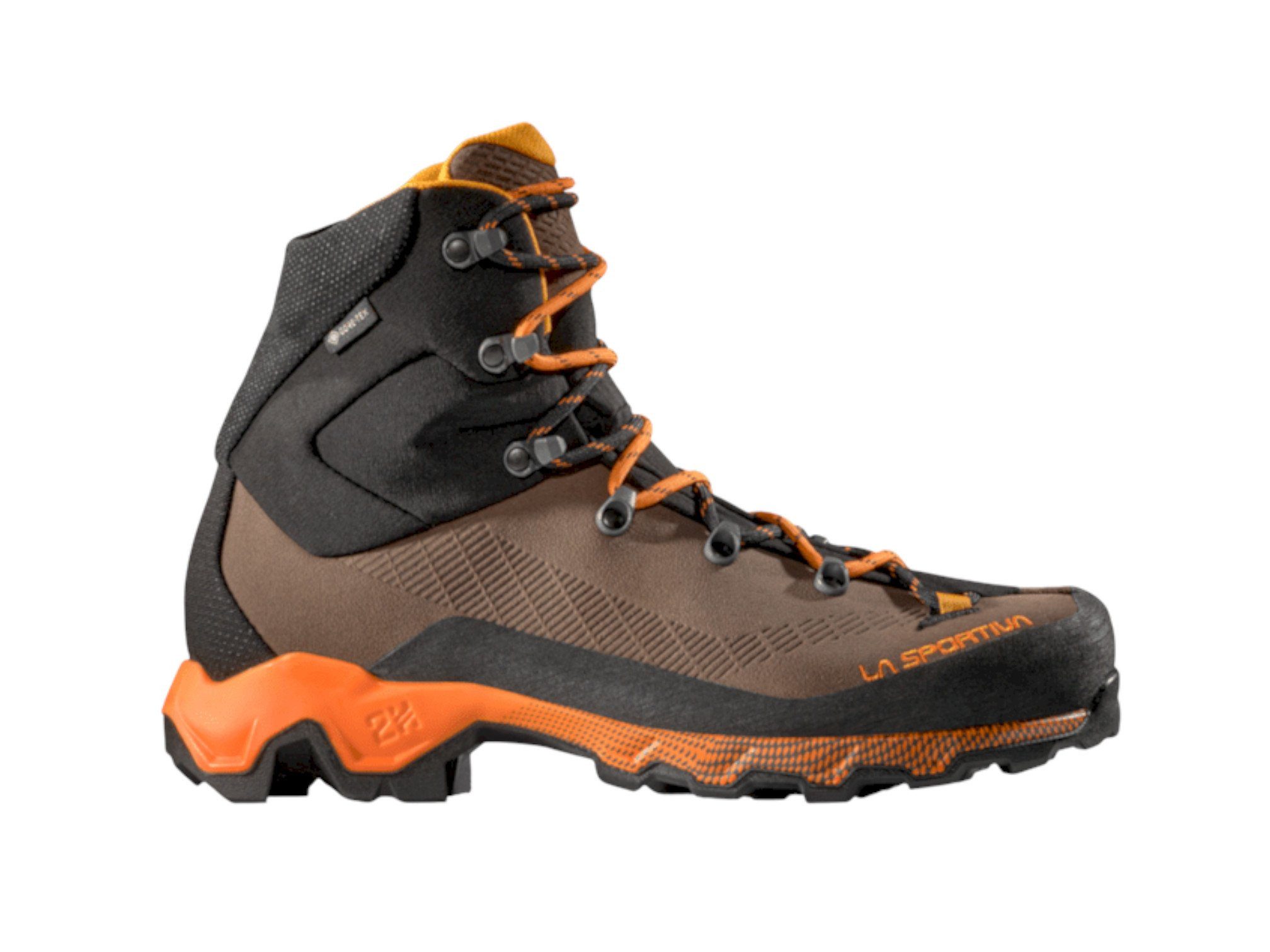 La Sportiva Aequilibrium Trek GTX (wasserdicht) braun/orange Herren Wanderschuh