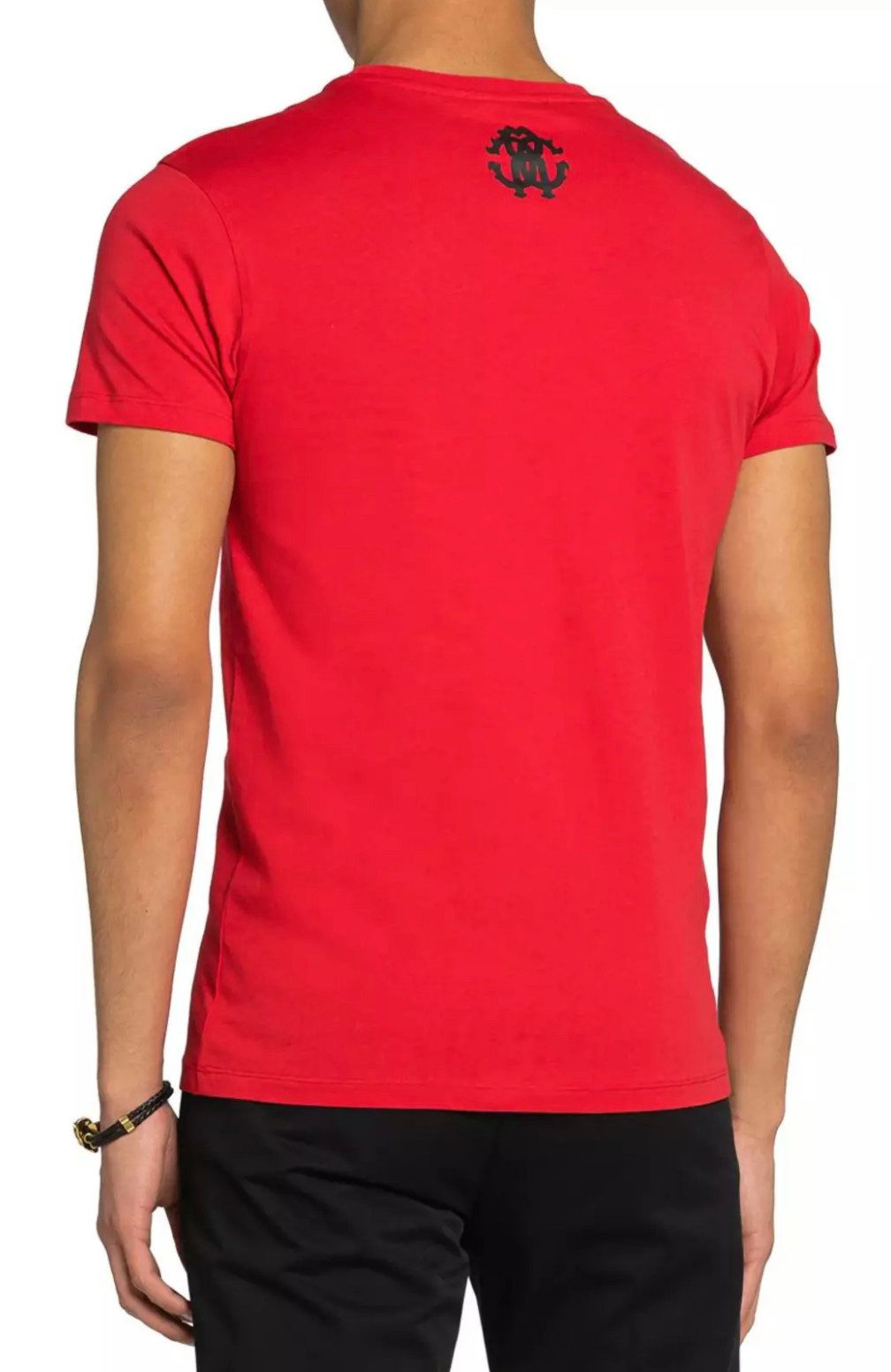 roberto cavalli T-Shirt Signature Logo Slim Fit Shirt Haupt- und exklusivste Linie der Marke