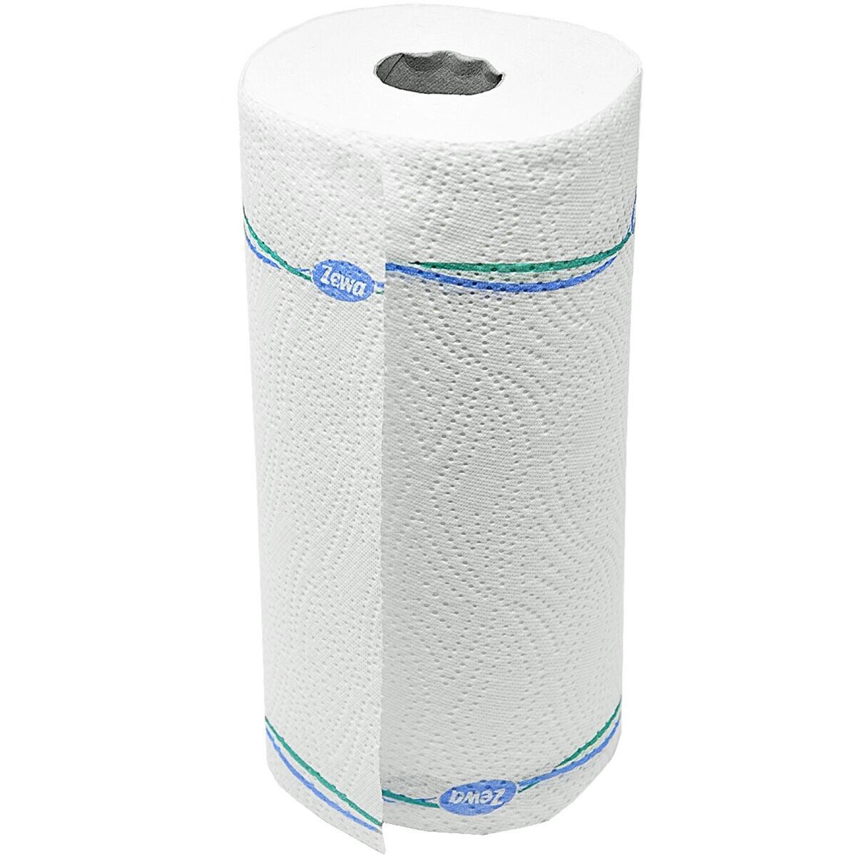 ZEWA Papierküchenrolle Wisch&Weg Original eXtra Lang (2-St), 2-lagig, weiß, 86 Blatt/Rolle