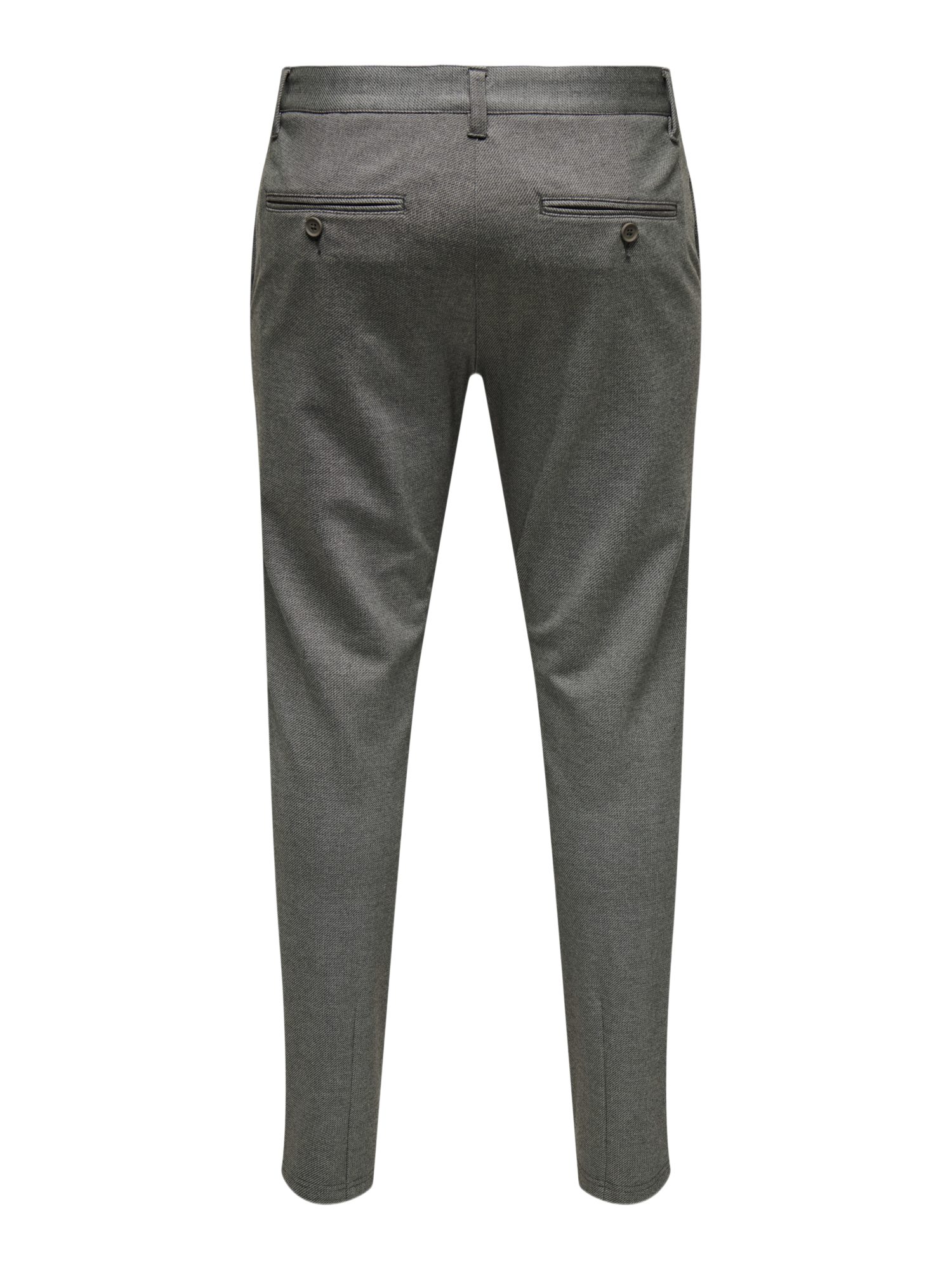 ONLY & SONS Stoffhose 2027-4 AW (NOOS) (VD) grau,Casual,Viskose,Meliert,Slim Fit,Mittel