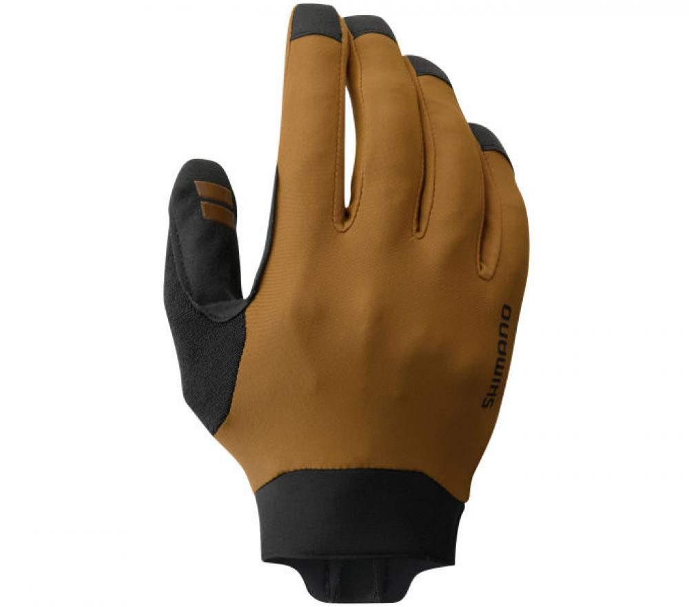 Shimano Fahrradhandschuhe SHIMANO Enduro Gloves Sand Brown Handschuhe L