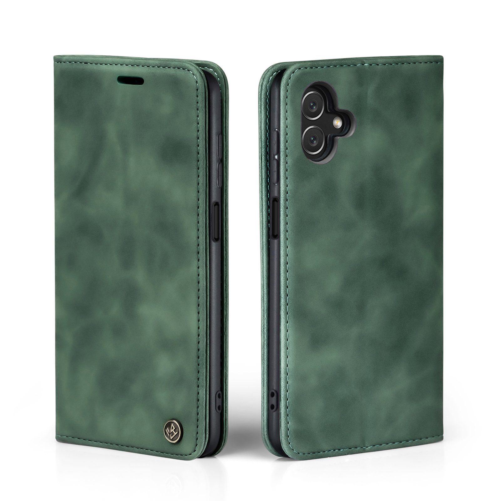 Tec-Expert Handyhülle Tasche Hülle für Samsung Galaxy A05 6.7 Zoll, 6.7, Cover Klapphülle Case mit Kartenfach Fliphülle aufstellbar