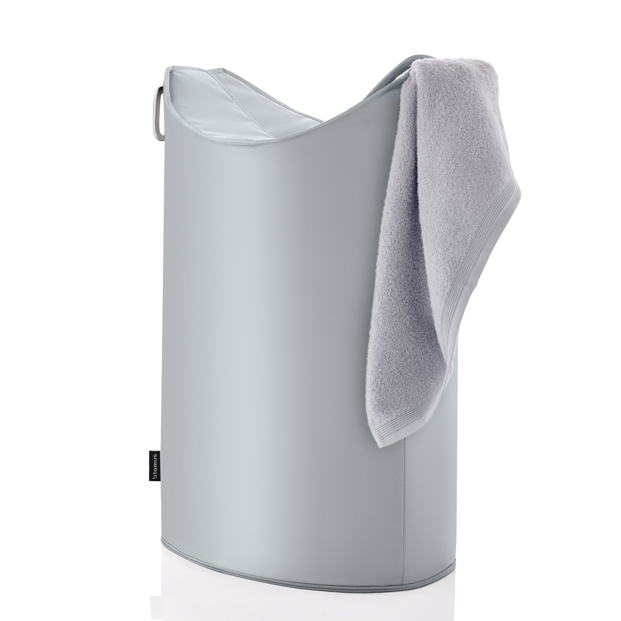 blomus Wäschetruhe blomus Wäschesammler FRISCO silber LBH 42x33x66.50 cm gr günstig online kaufen