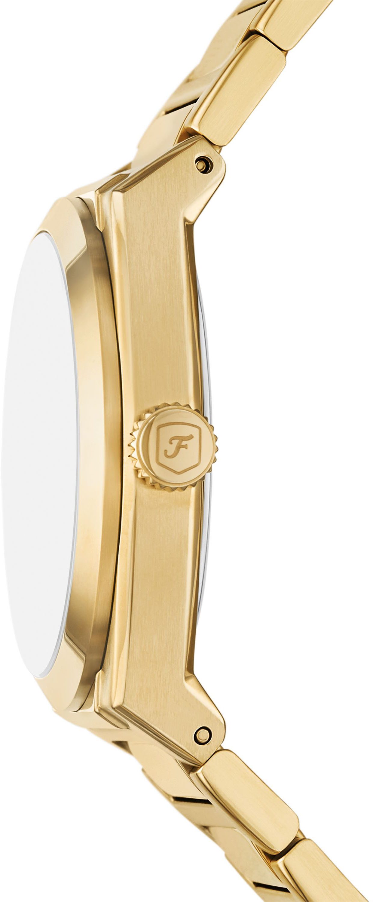 Fossil Quarzuhr EVERETT FS6090, Armbanduhr, Herrenuhr, Edelstahlarmband, an günstig online kaufen