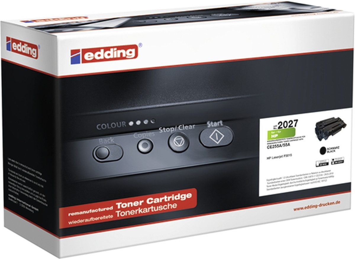 edding Tonerpatrone Toner kompatibel mit HP CE255A black