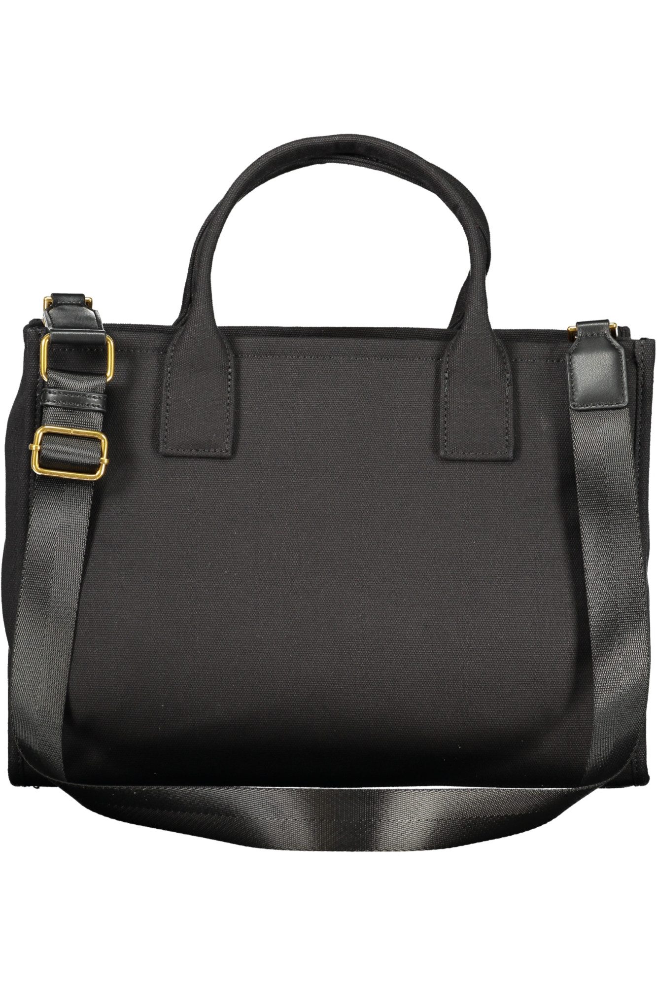 TWINSET Umhängetasche, Stylische Schwarze Tote-Tasche: Verstellbarer Gurt, Vielseitige Fäche