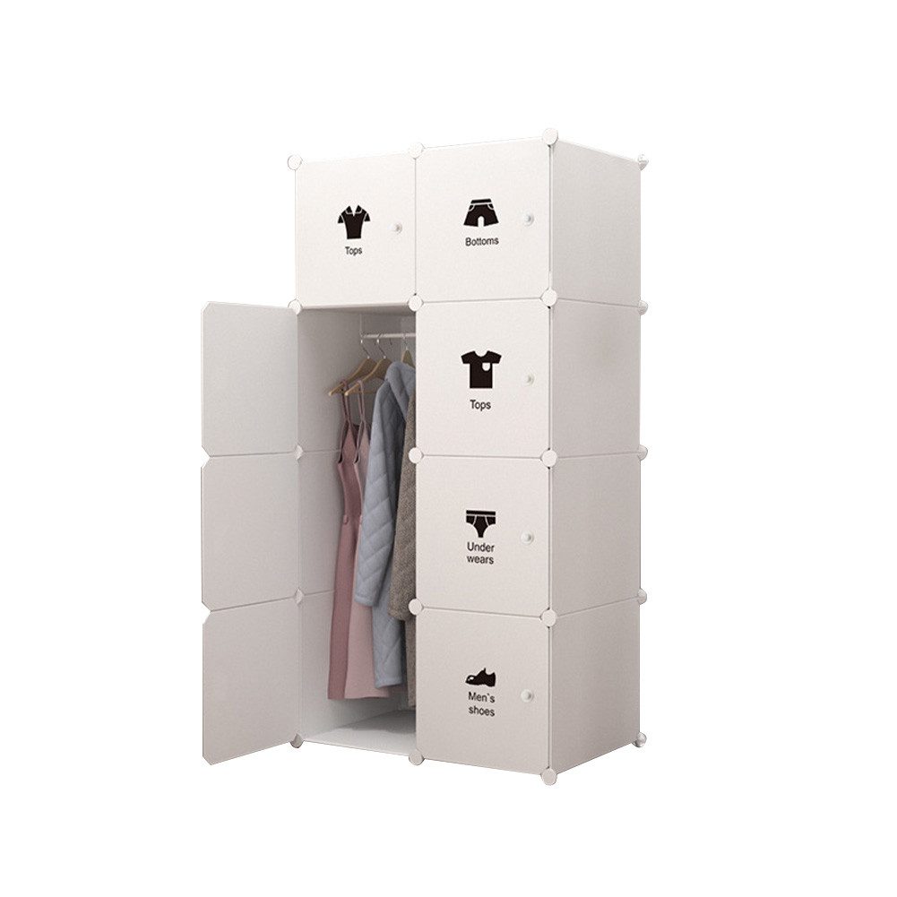 GarveeMore Kleiderschrank Mit Platz zum Aufhängen,DIY günstig online kaufen