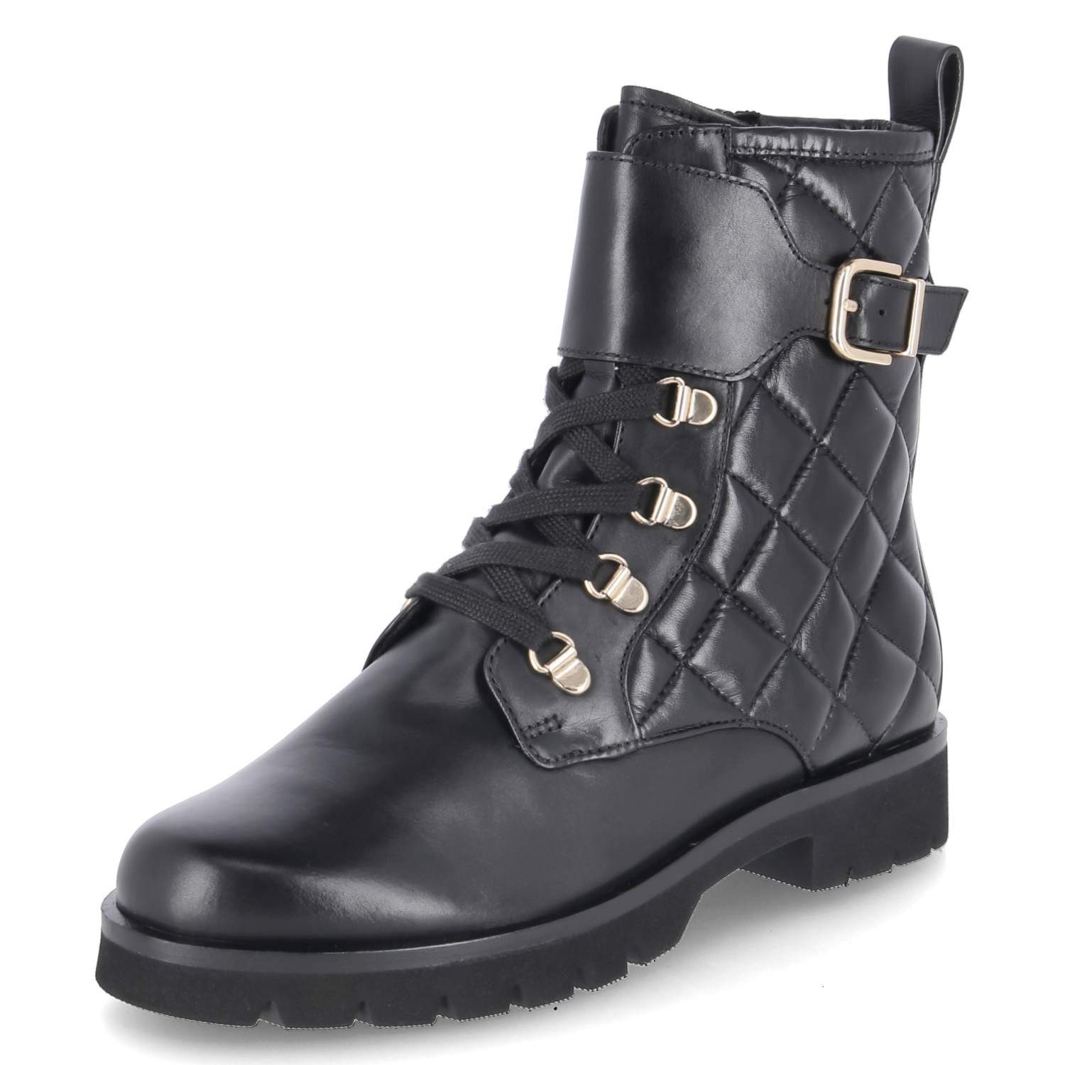 Högl Högl - female - 010154001000 - Glattleder - schwarz Schnürstiefel günstig online kaufen