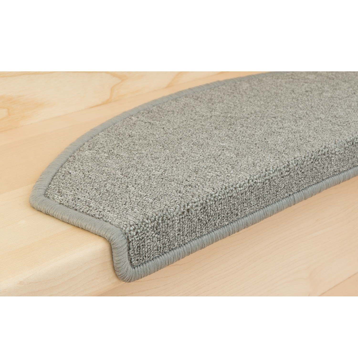 Metzker® Stufenmatte Ariston, halbrund, Höhe: 5 mm, 15 Stück im Set - Hellgrau