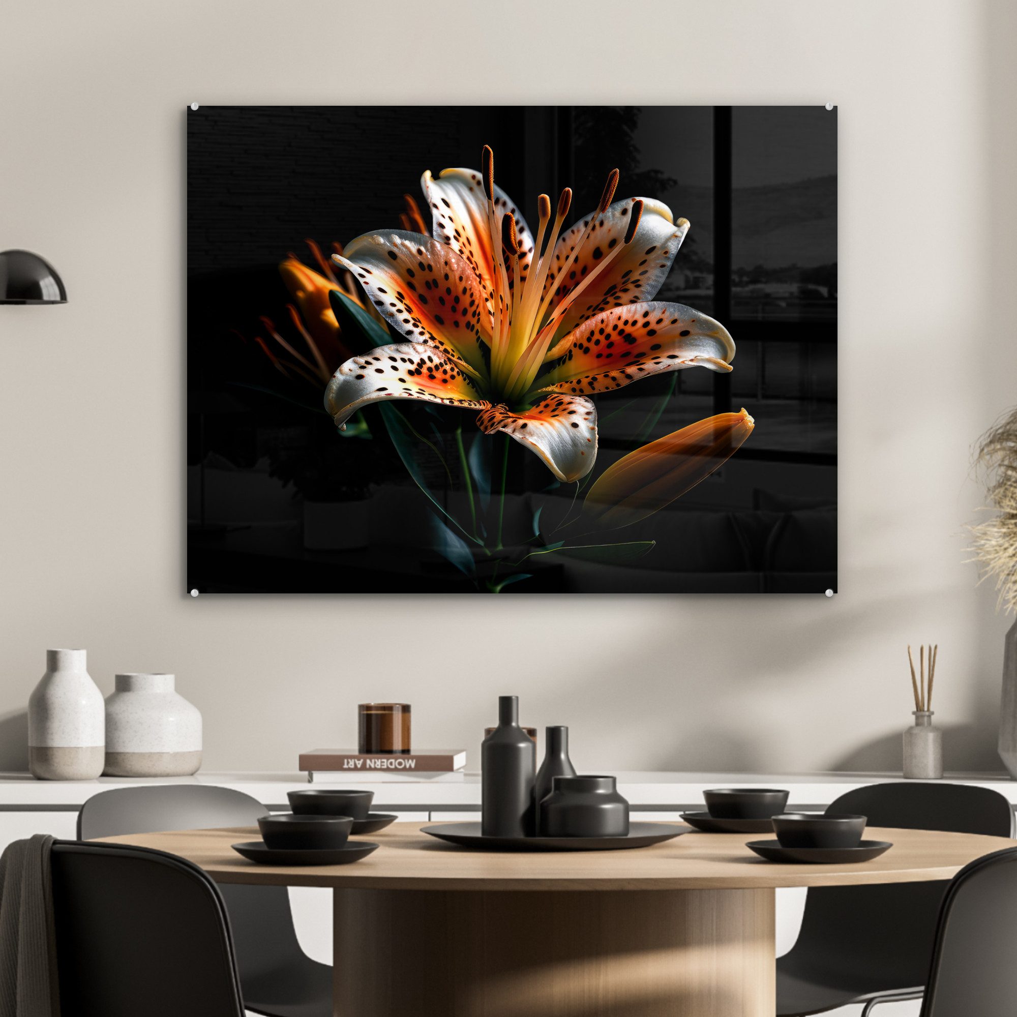 MuchoWow Acrylglasbild Blumen - Lilie - günstig online kaufen