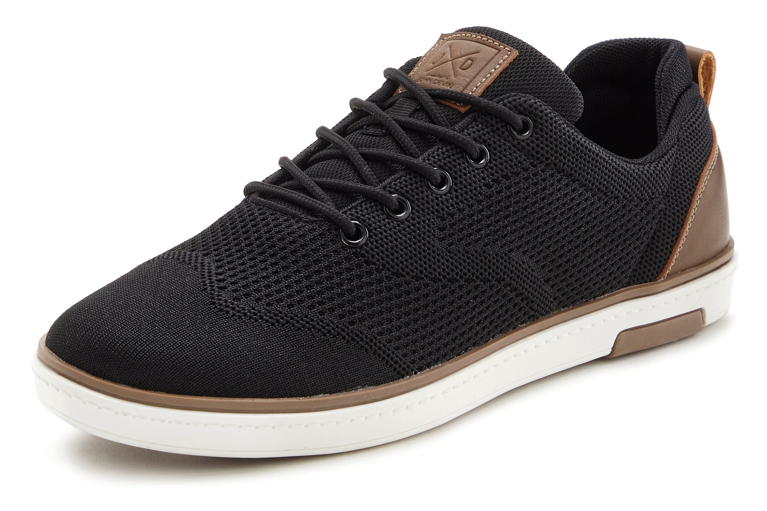 John Devin Schnürschuh Sneaker Mesh-Optik, Freizeitschuh, günstig online kaufen