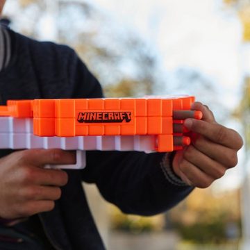 Hasbro Blaster Dartblaster Minecraft Pillager‘s Armbrust, Endlich werden die Welten von Minecraft und Nerf Blastern vereint!