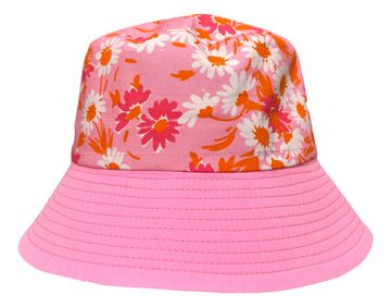 LuckyHat Schirmmütze LuckyHat Buckethat Christian mit Blumen