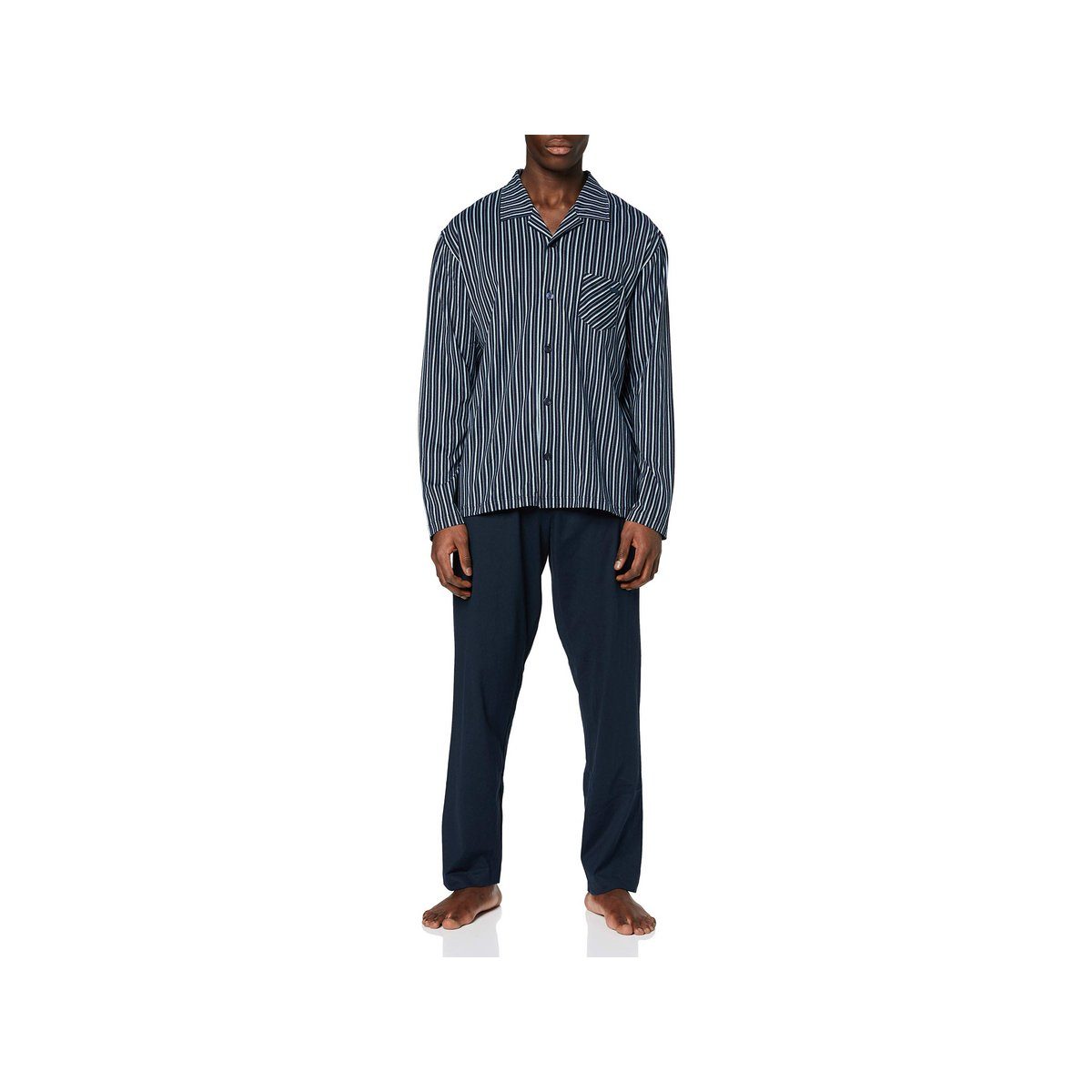 CALIDA Pyjama blau (1 tlg) dark sapphire | Pyjama-Sets