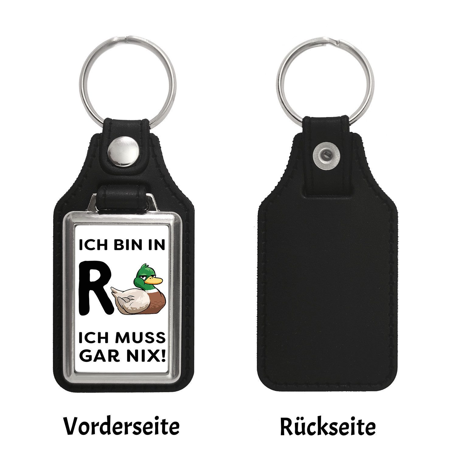 speecheese Schlüsselanhänger Ente Ruhestand Schlüsselanhänger mit günstig online kaufen