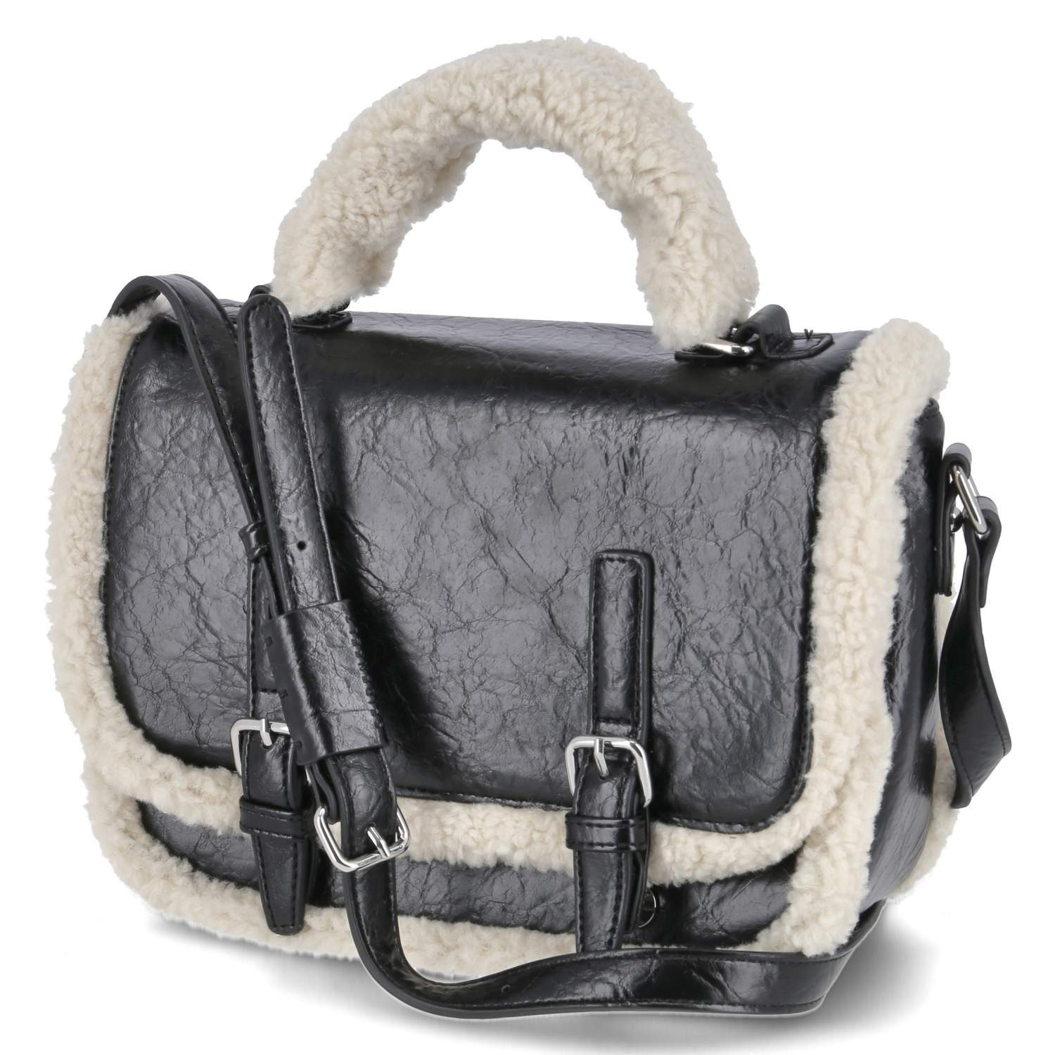 Seidenfelt Manufaktur Handtasche Satchel Glossy Drevja